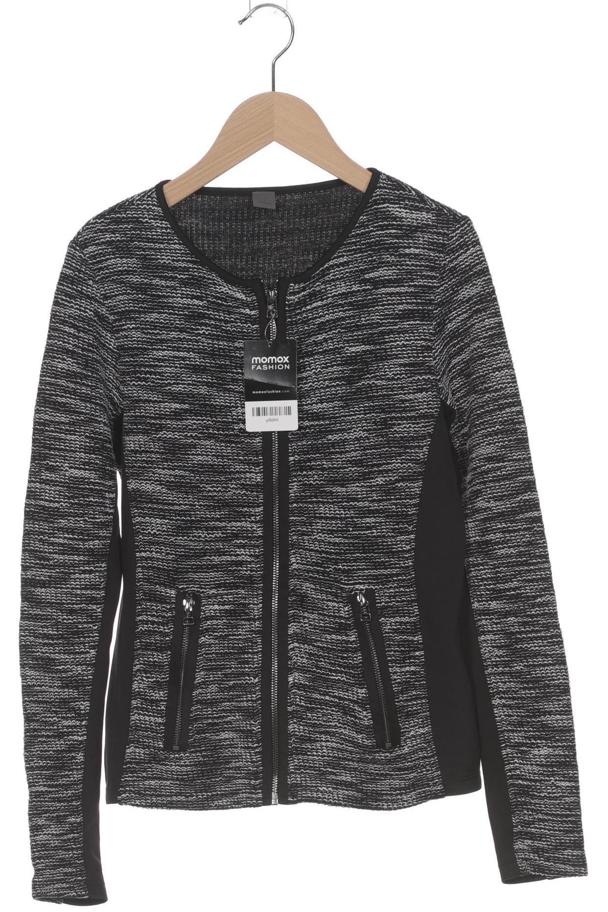 

s.Oliver Damen Strickjacke, schwarz, Gr. 38