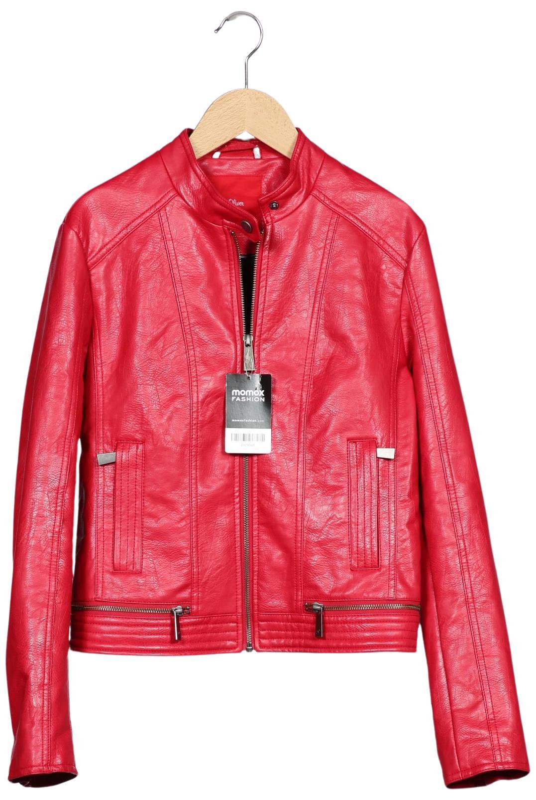 

s.Oliver Damen Jacke, rot, Gr. 36