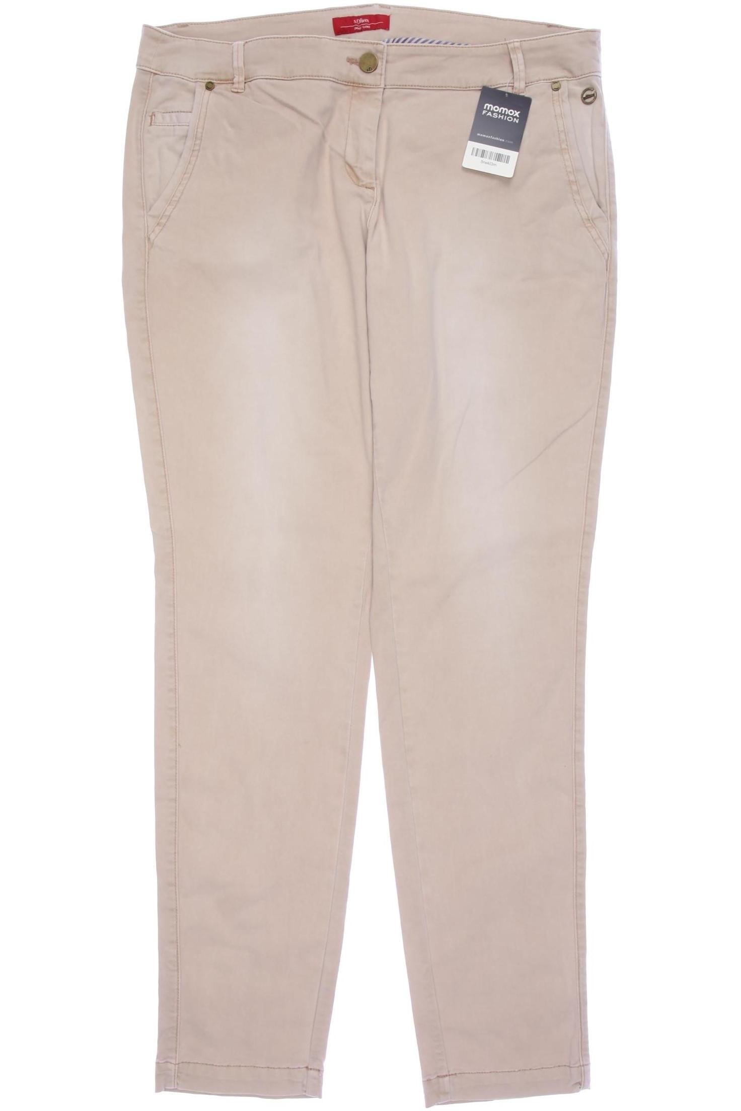 

s.Oliver Damen Jeans, beige, Gr. 40