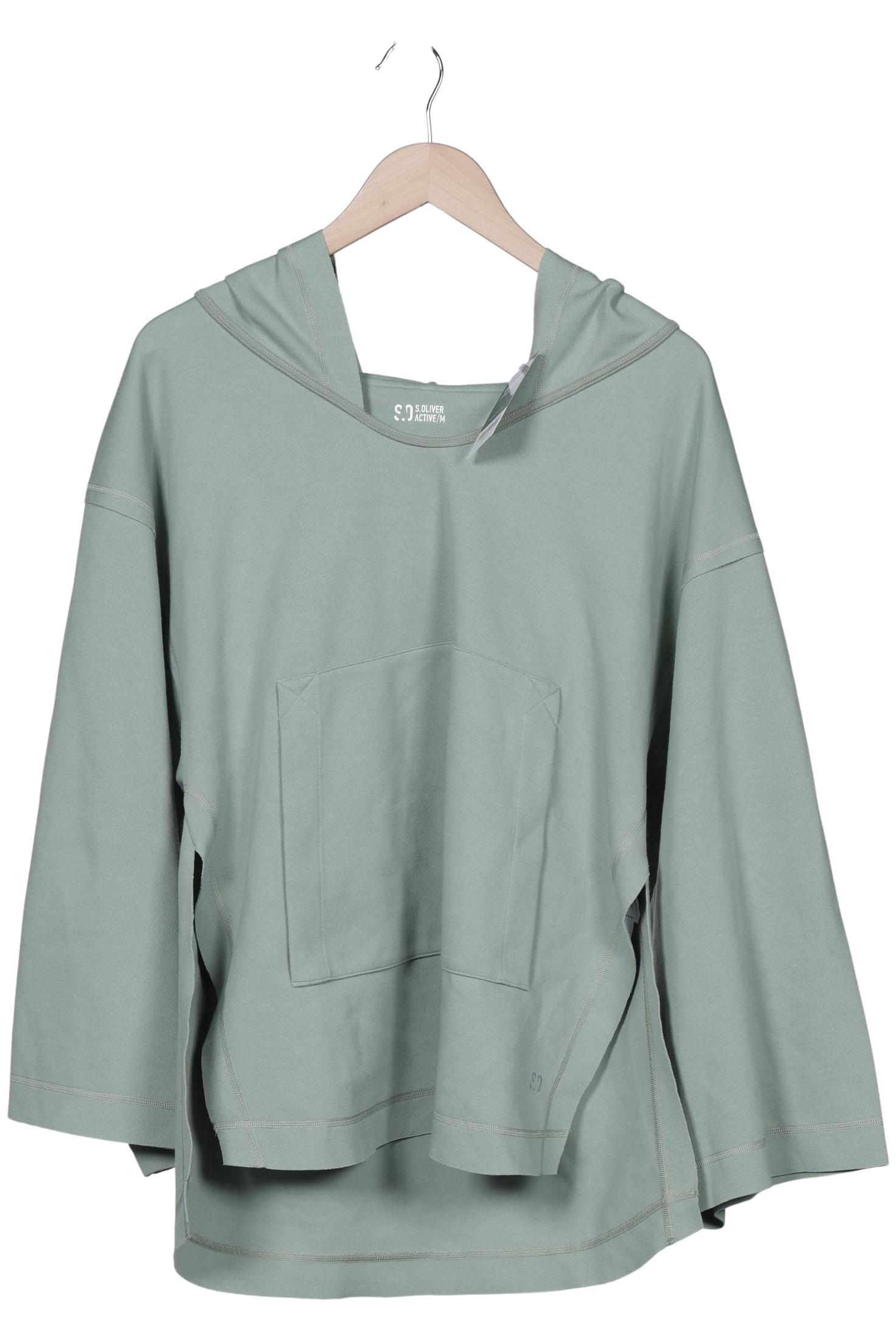 

s.Oliver Damen Kapuzenpullover, hellgrün, Gr. 38
