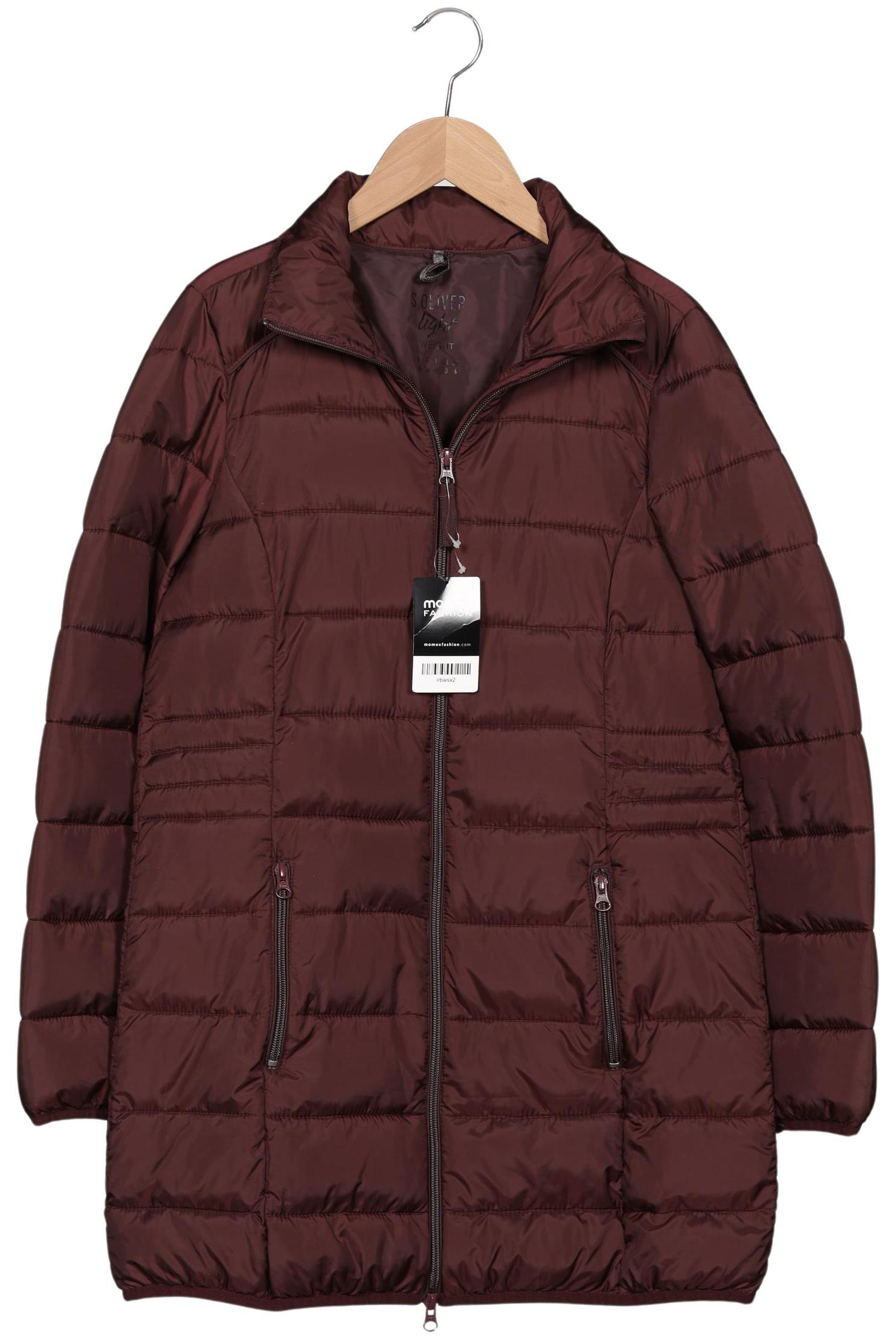 

s.Oliver Damen Mantel, bordeaux, Gr. 36