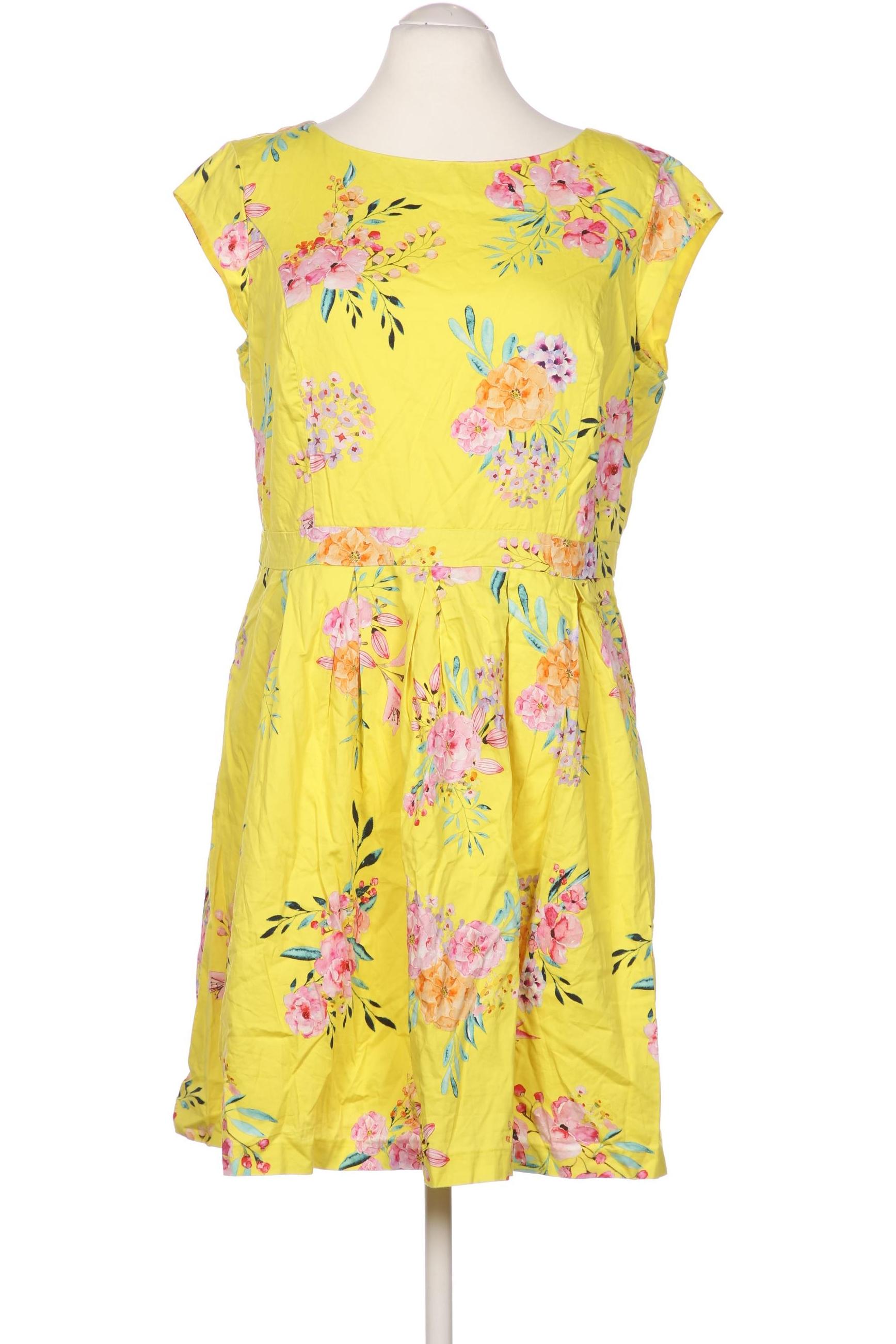 

s.Oliver Damen Kleid, gelb, Gr. 44
