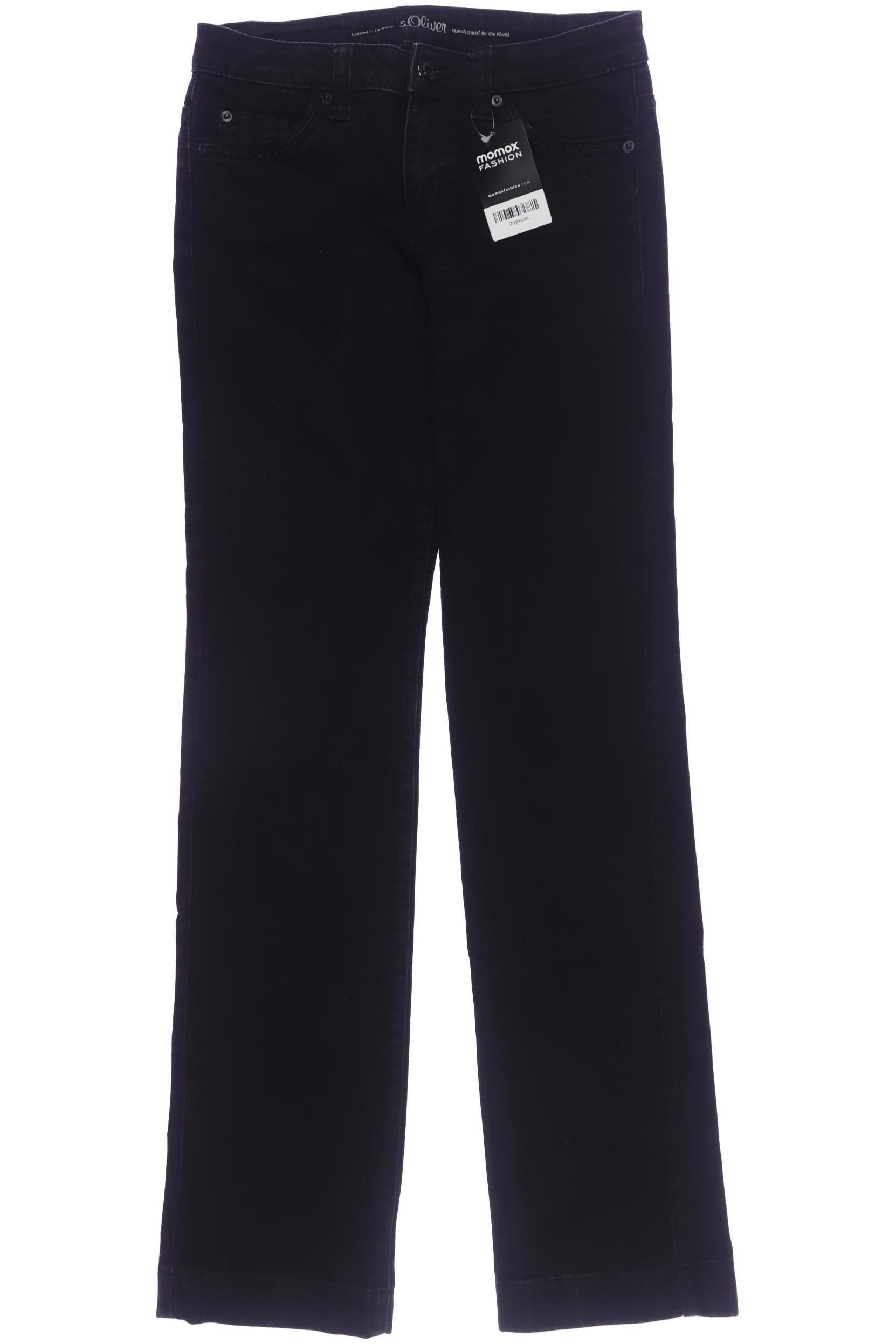 

s.Oliver Damen Jeans, schwarz, Gr. 36