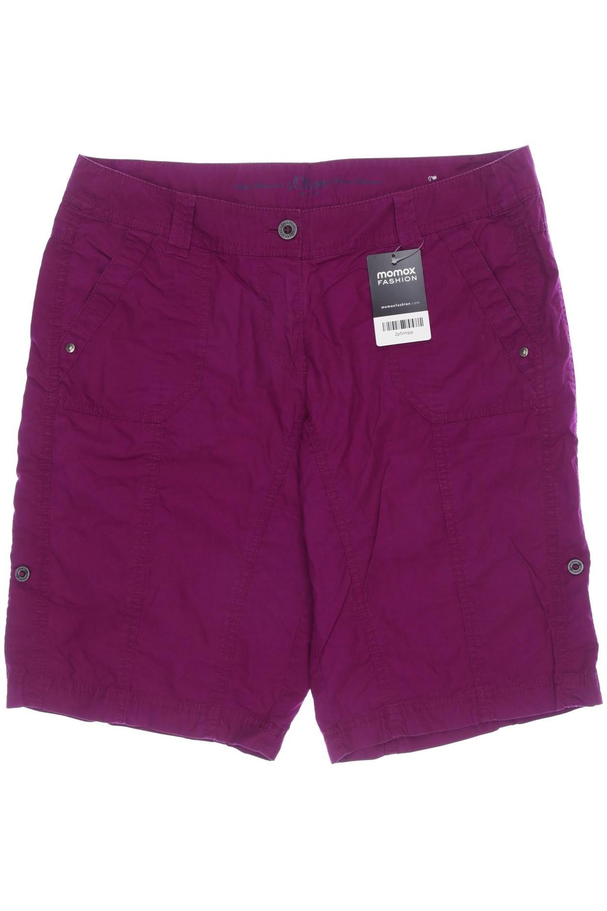 

s.Oliver Damen Shorts, bordeaux, Gr. 40