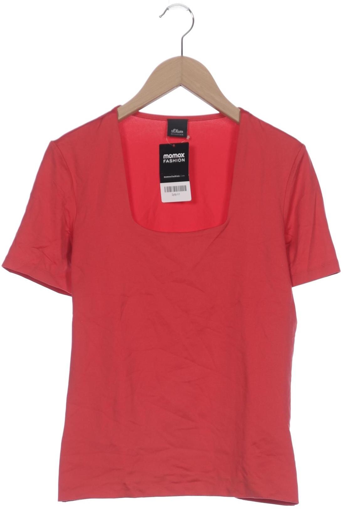 

s.Oliver Damen T-Shirt, rot, Gr. 38