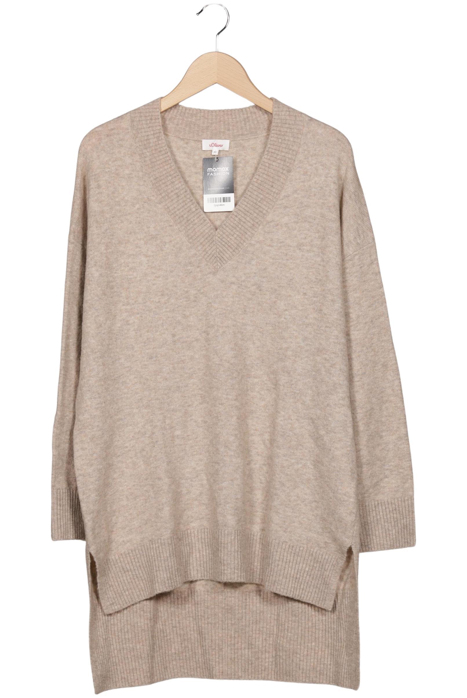 

s.Oliver Damen Pullover, beige, Gr. 40