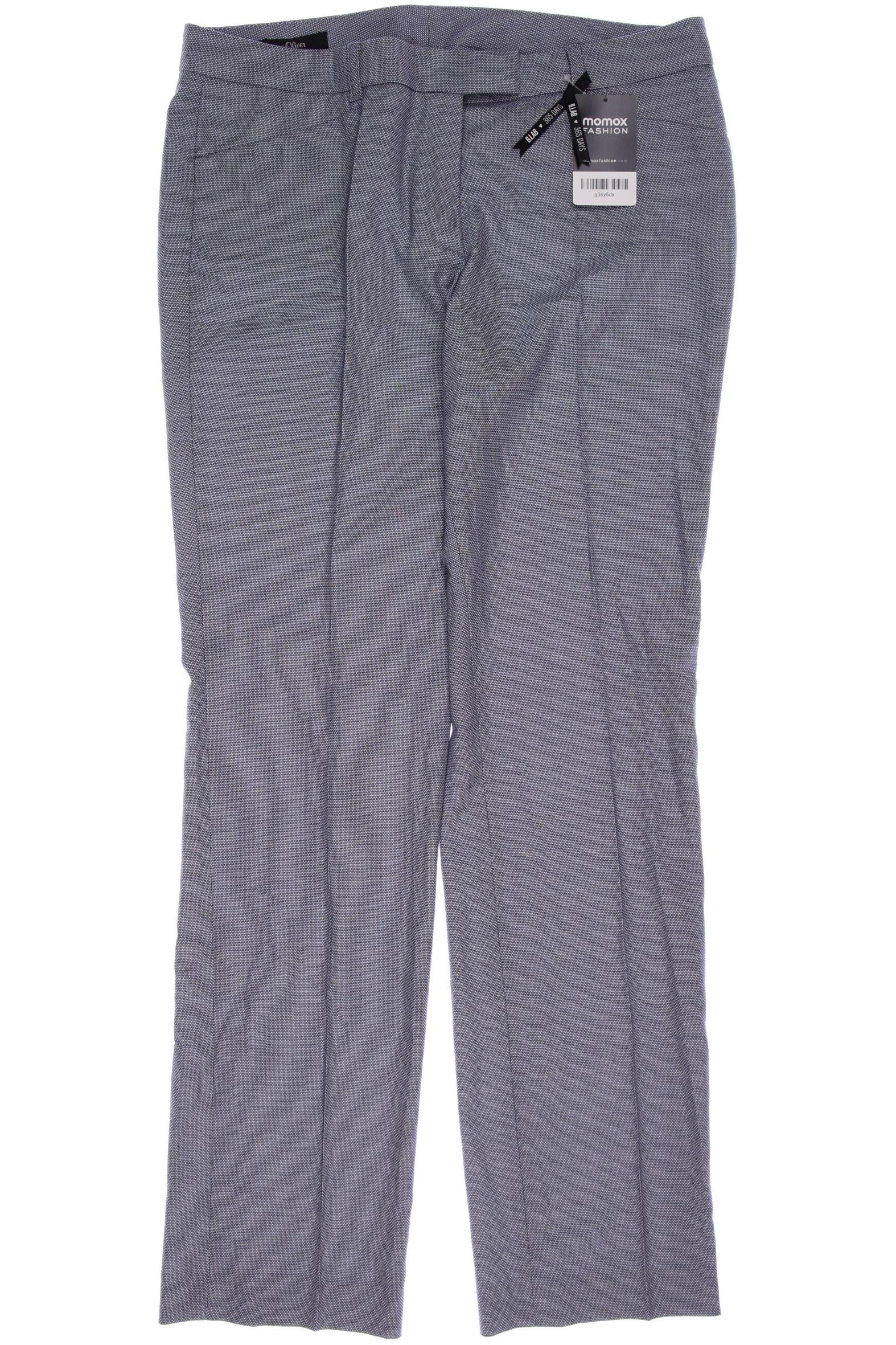 

s.Oliver Damen Stoffhose, blau, Gr. 33