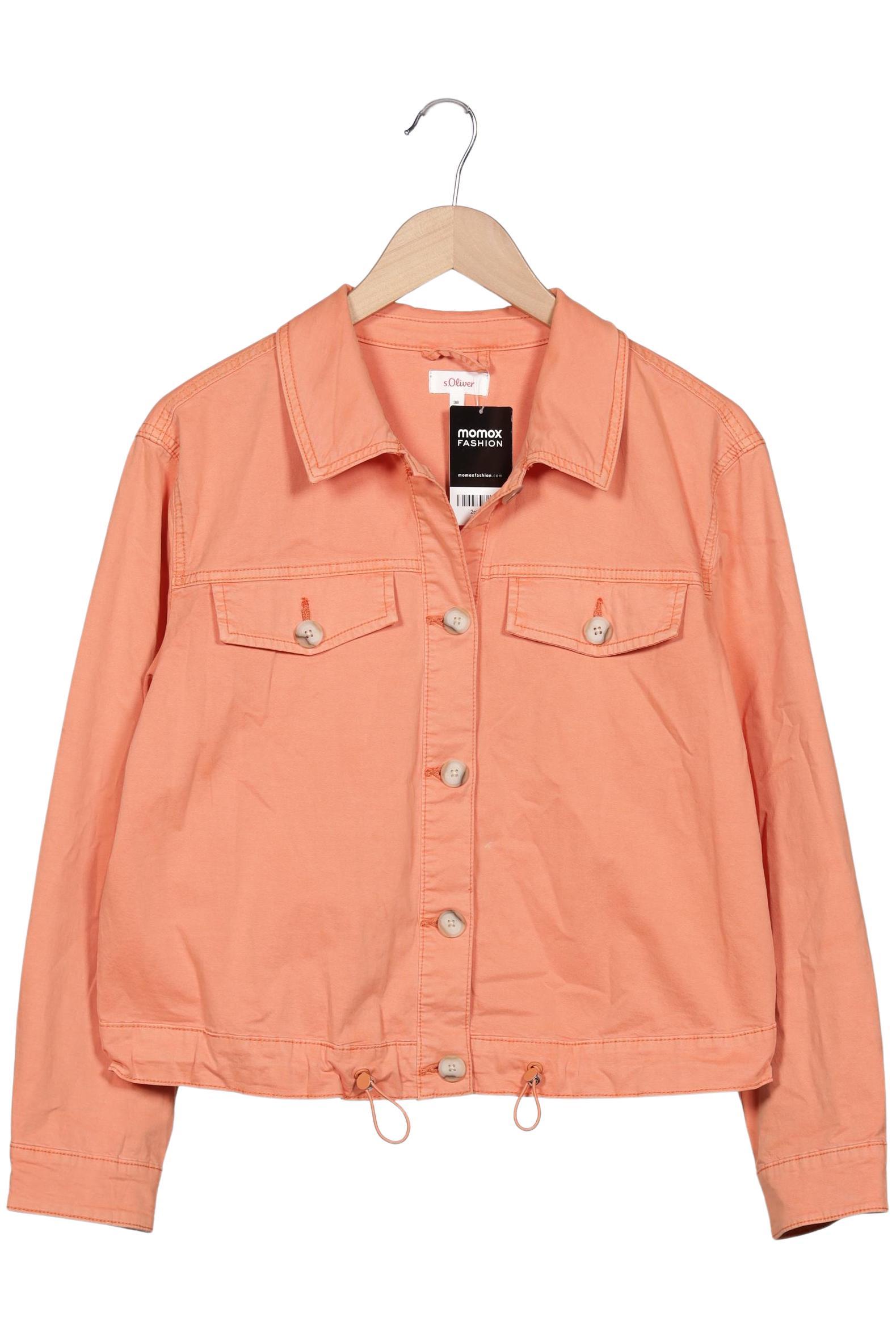 

s.Oliver Damen Jacke, orange, Gr. 38