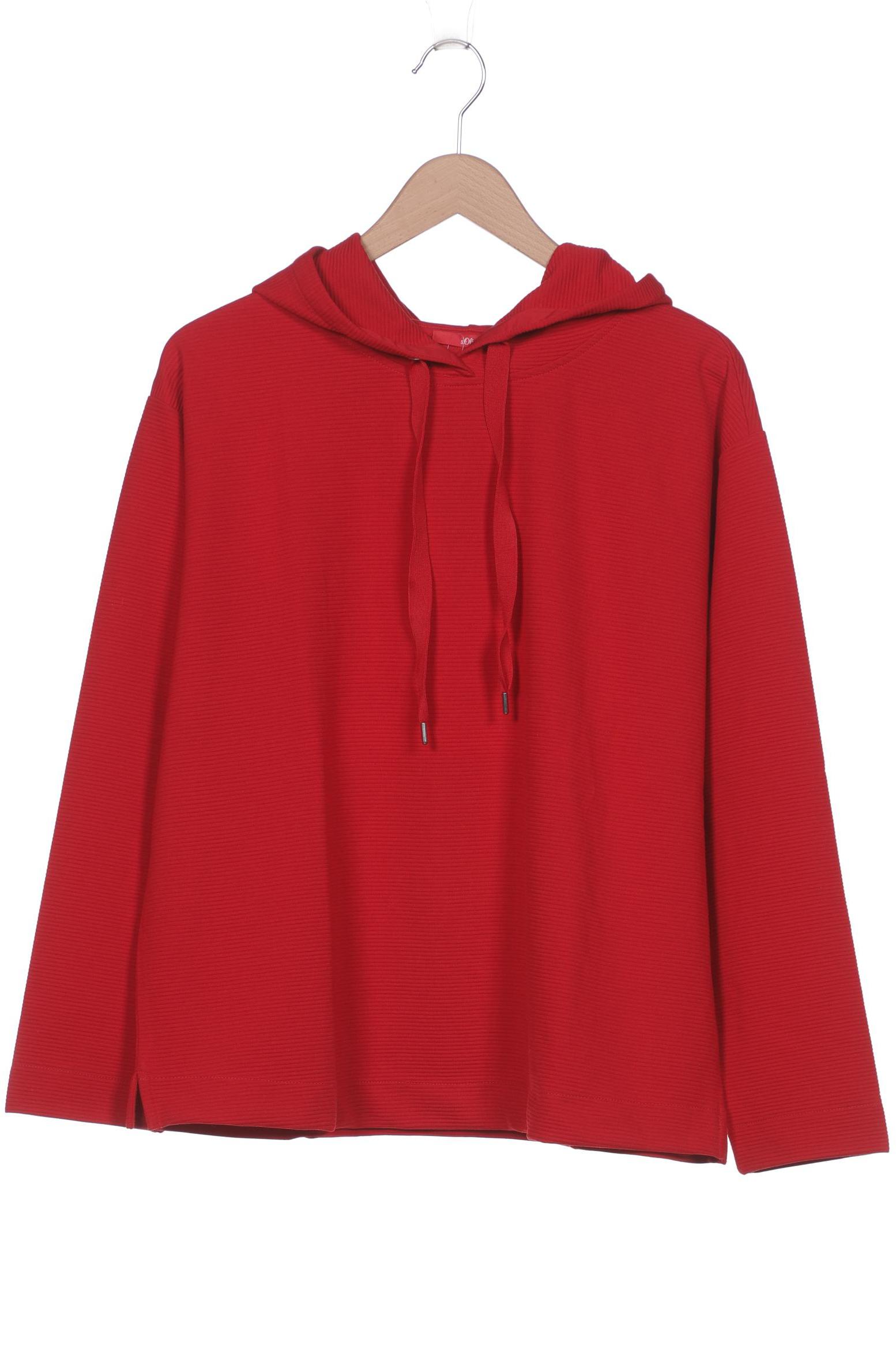 

s.Oliver Damen Kapuzenpullover, rot, Gr. 38