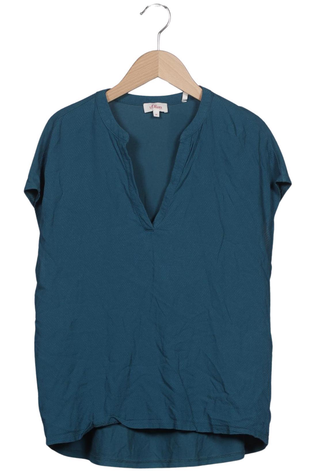 

s.Oliver Damen T-Shirt, blau, Gr. 38