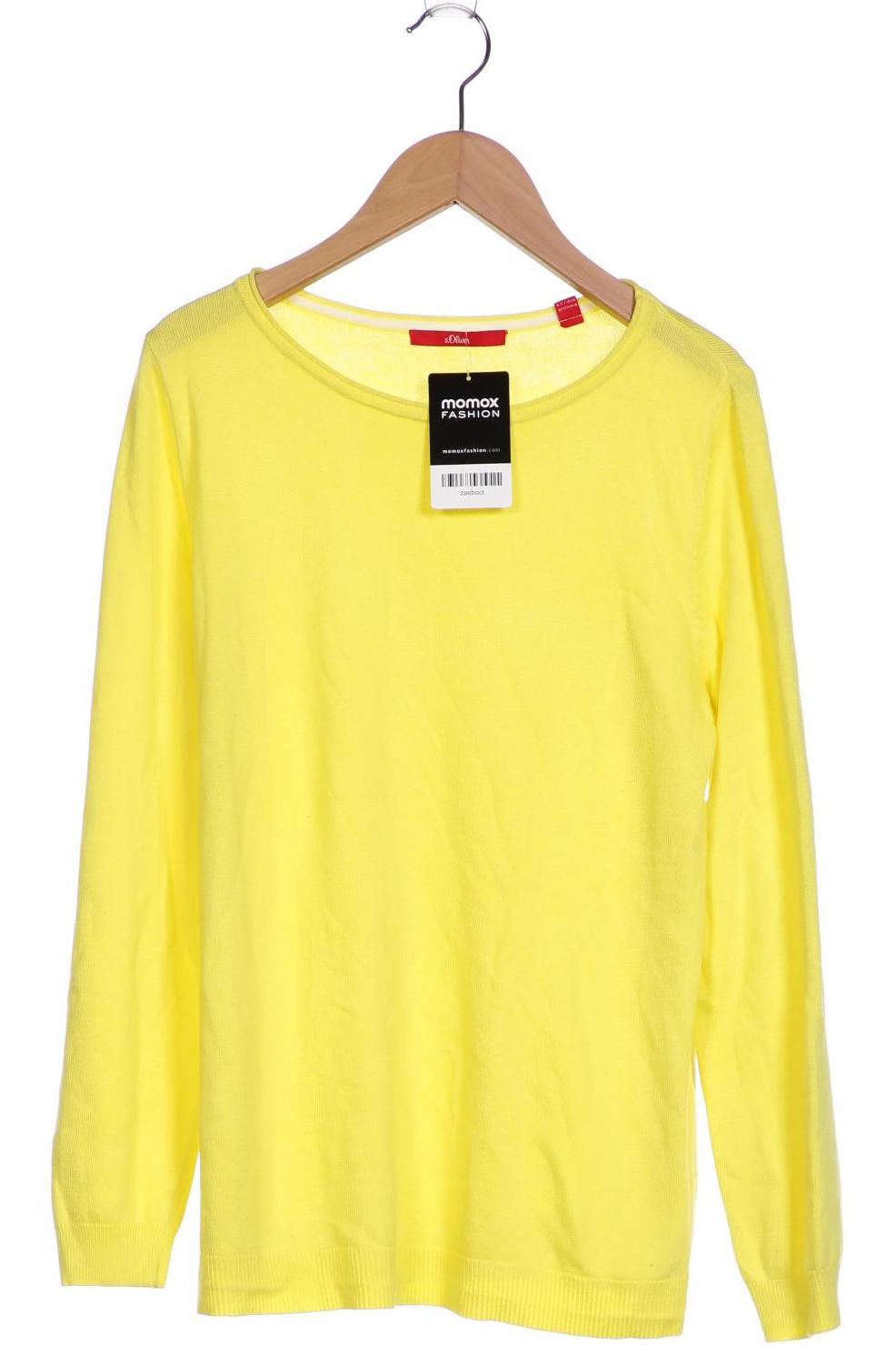 

s.Oliver Damen Pullover, gelb