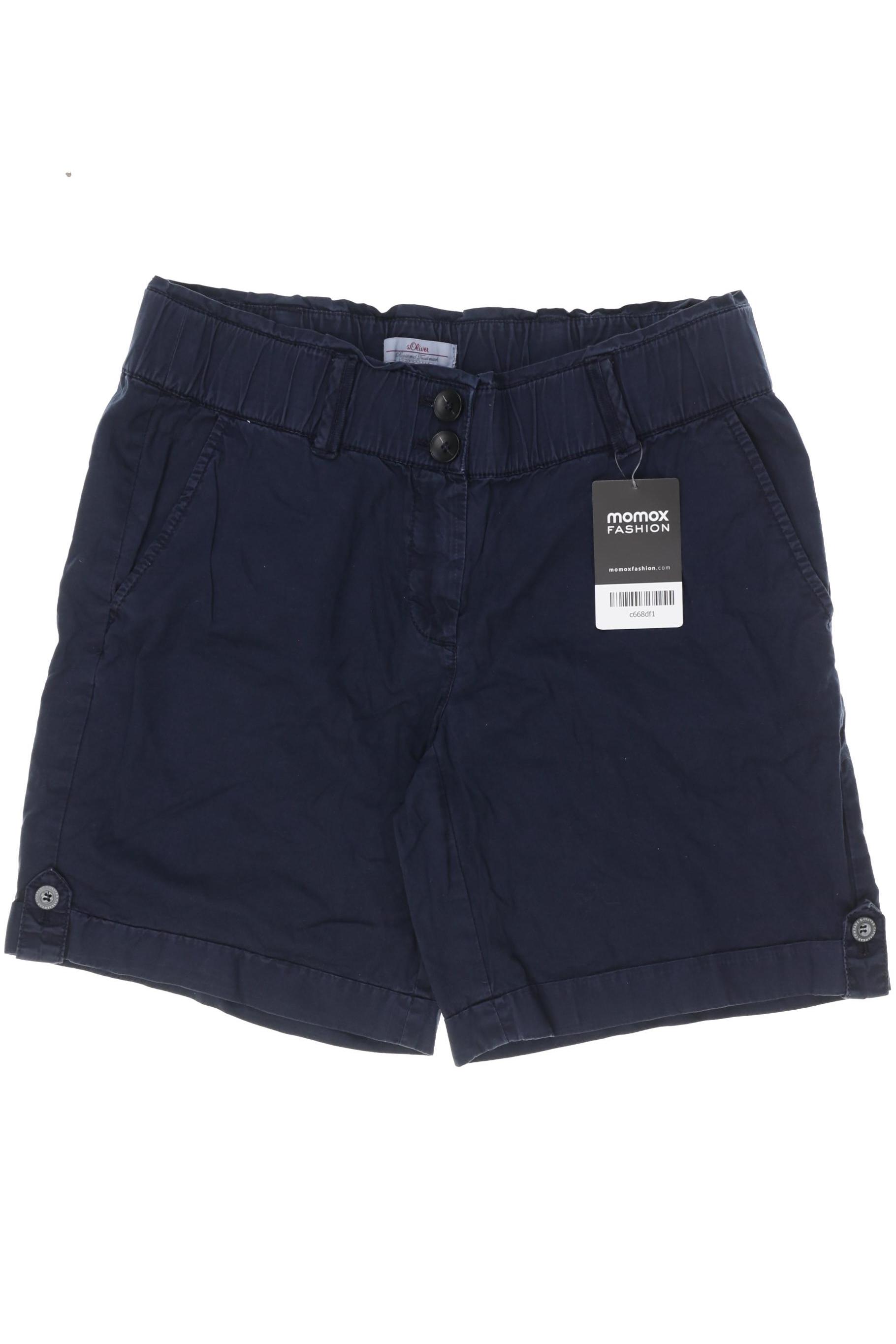 

s.Oliver Damen Shorts, blau, Gr. 34