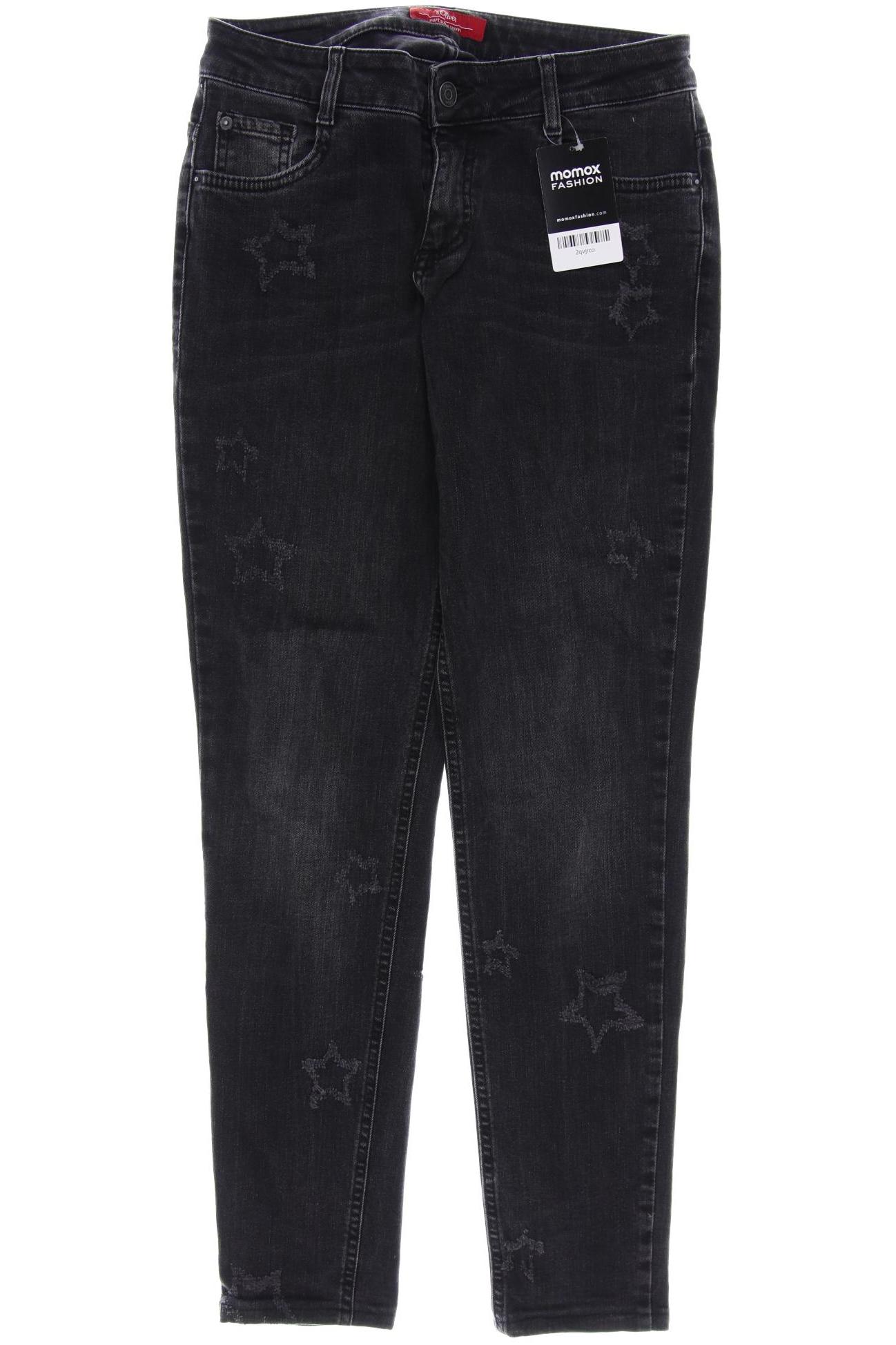 

s.Oliver Damen Jeans, schwarz