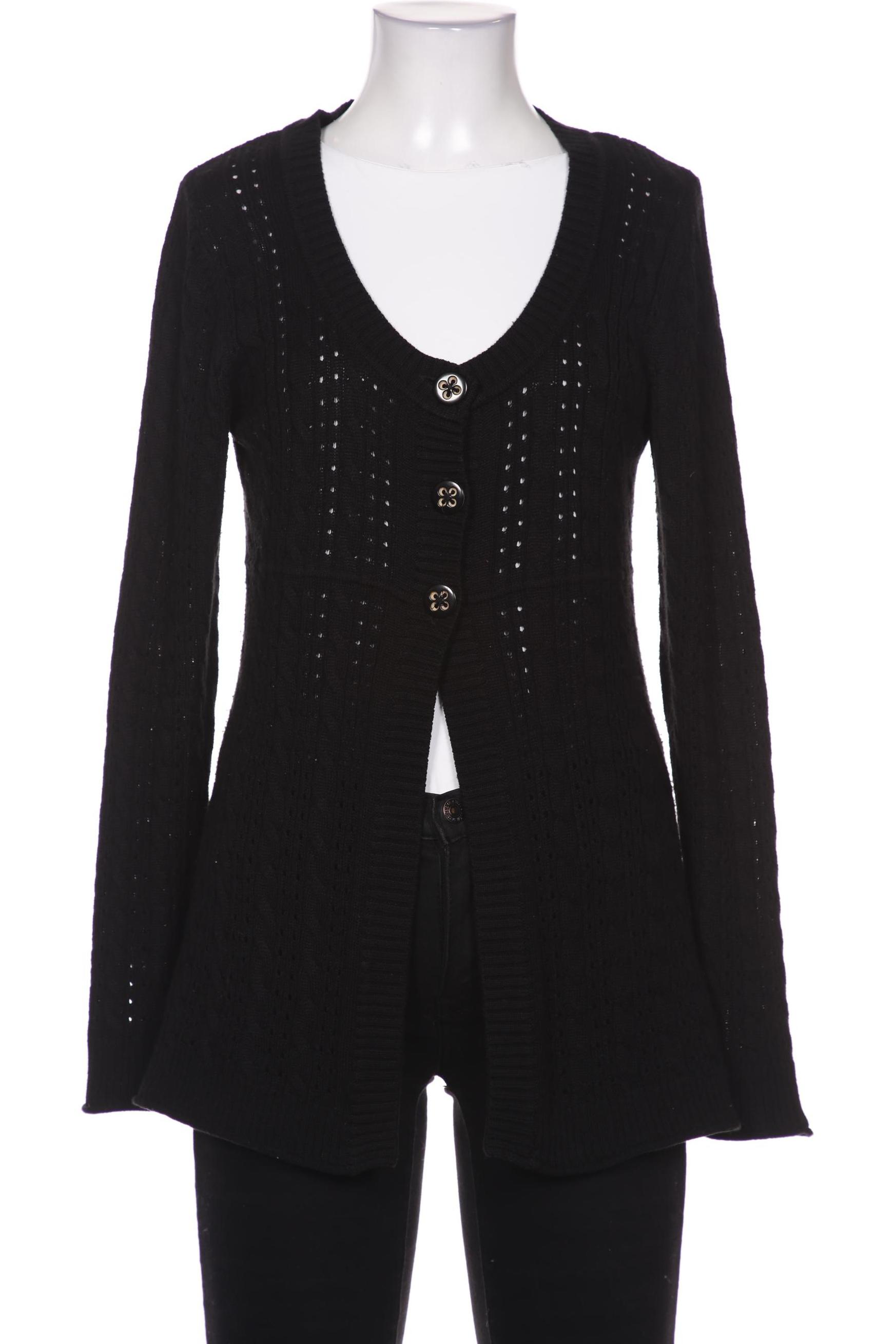 

s.Oliver Damen Strickjacke, schwarz, Gr. 36