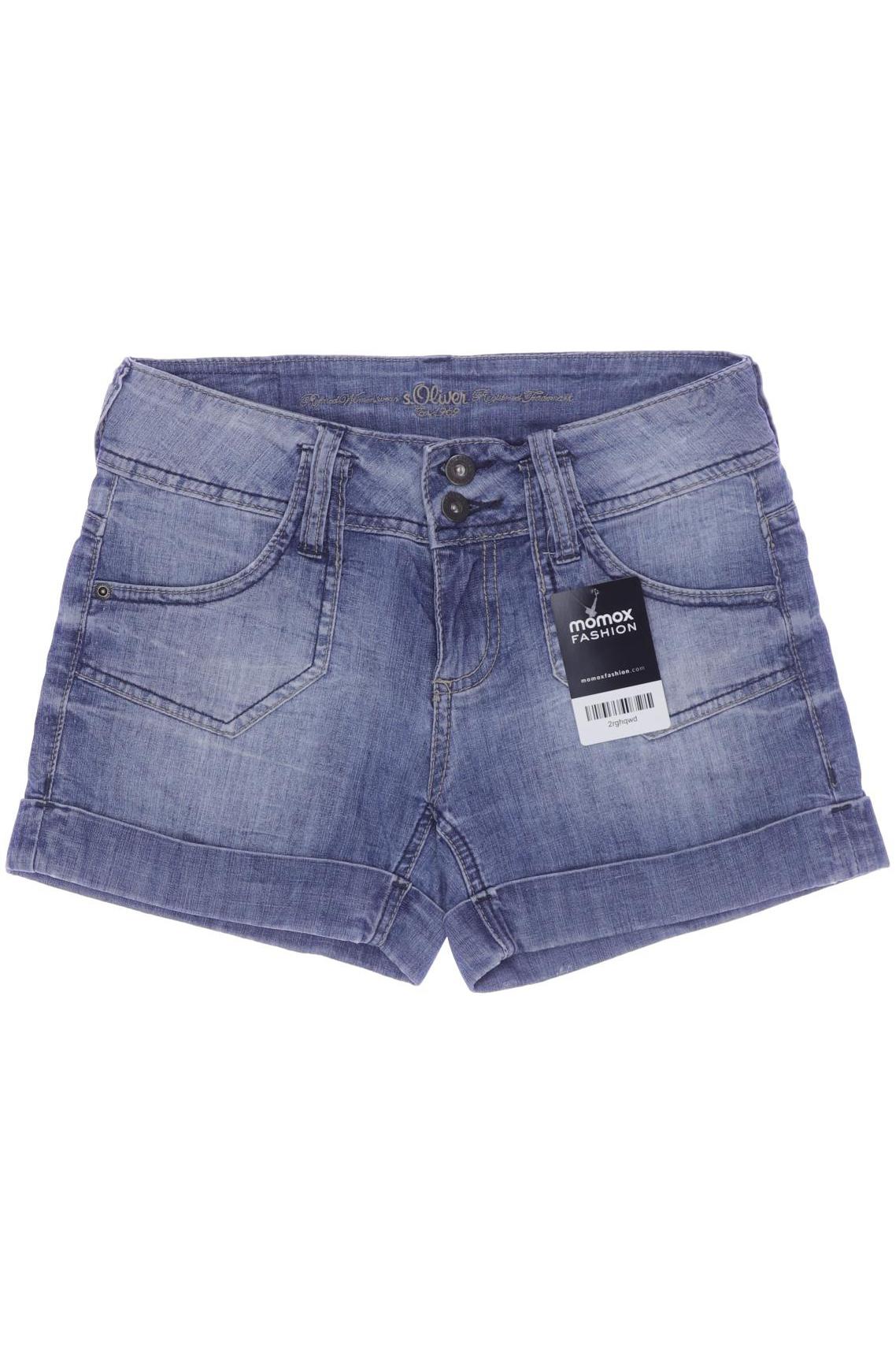 

s.Oliver Damen Shorts, blau, Gr. 34