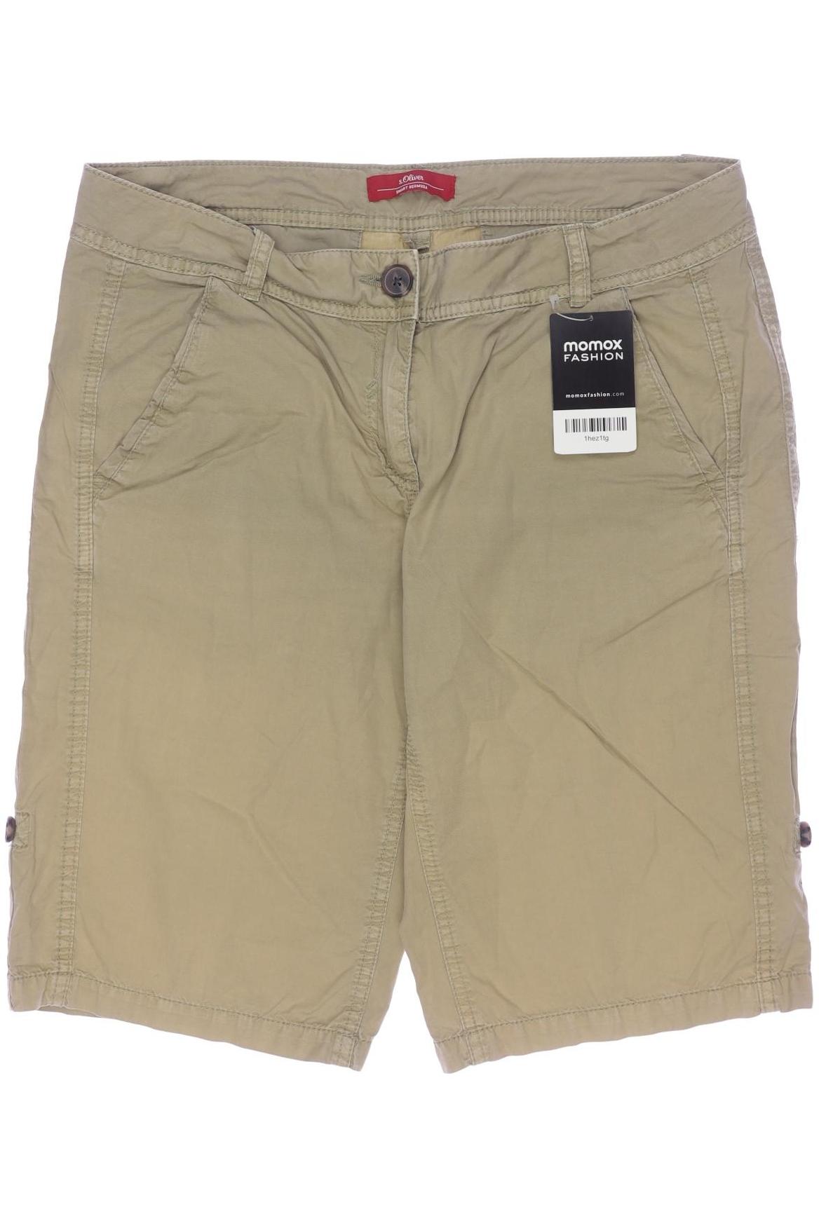 

s.Oliver Damen Shorts, beige, Gr. 38