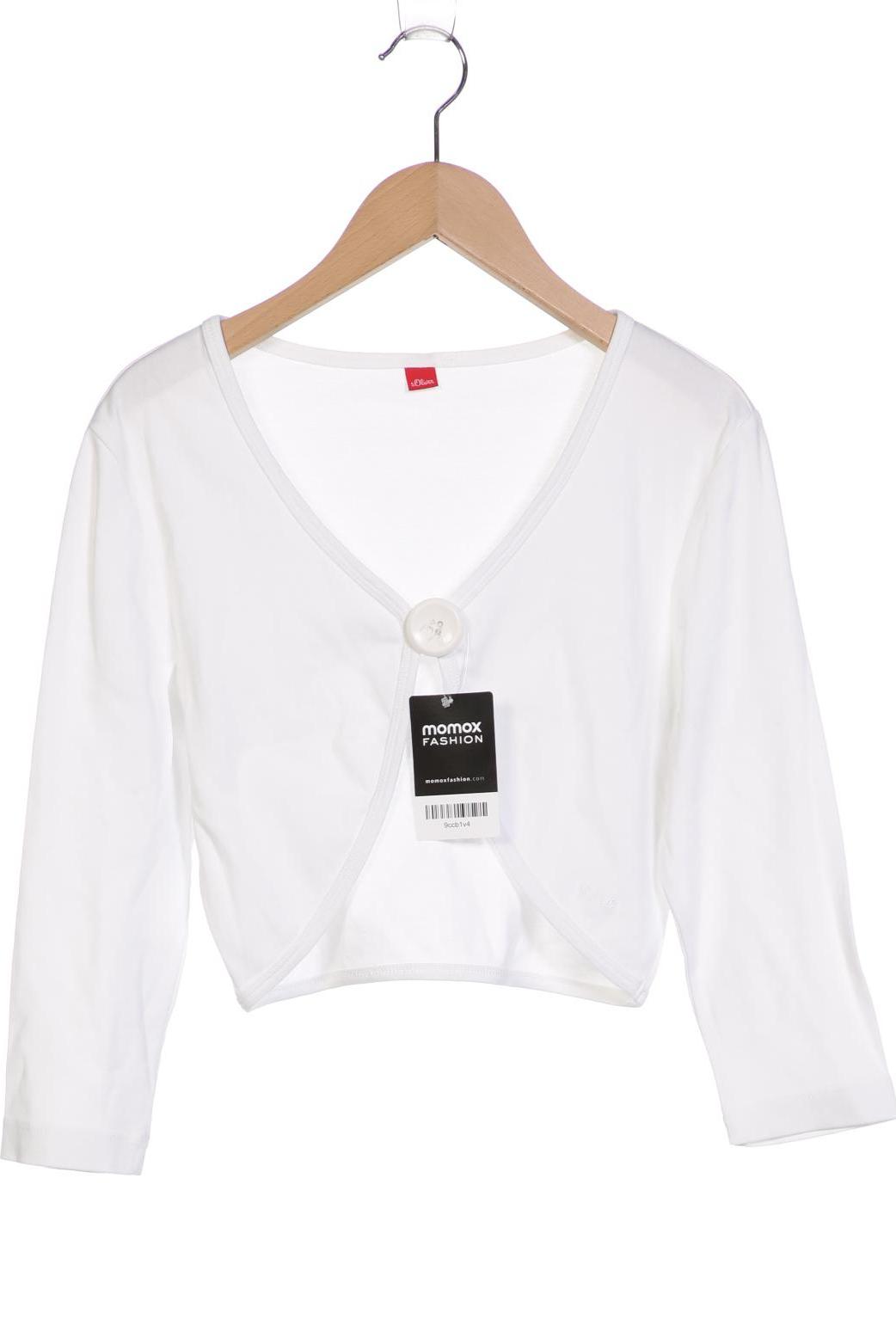 

s.Oliver Damen Strickjacke, weiß