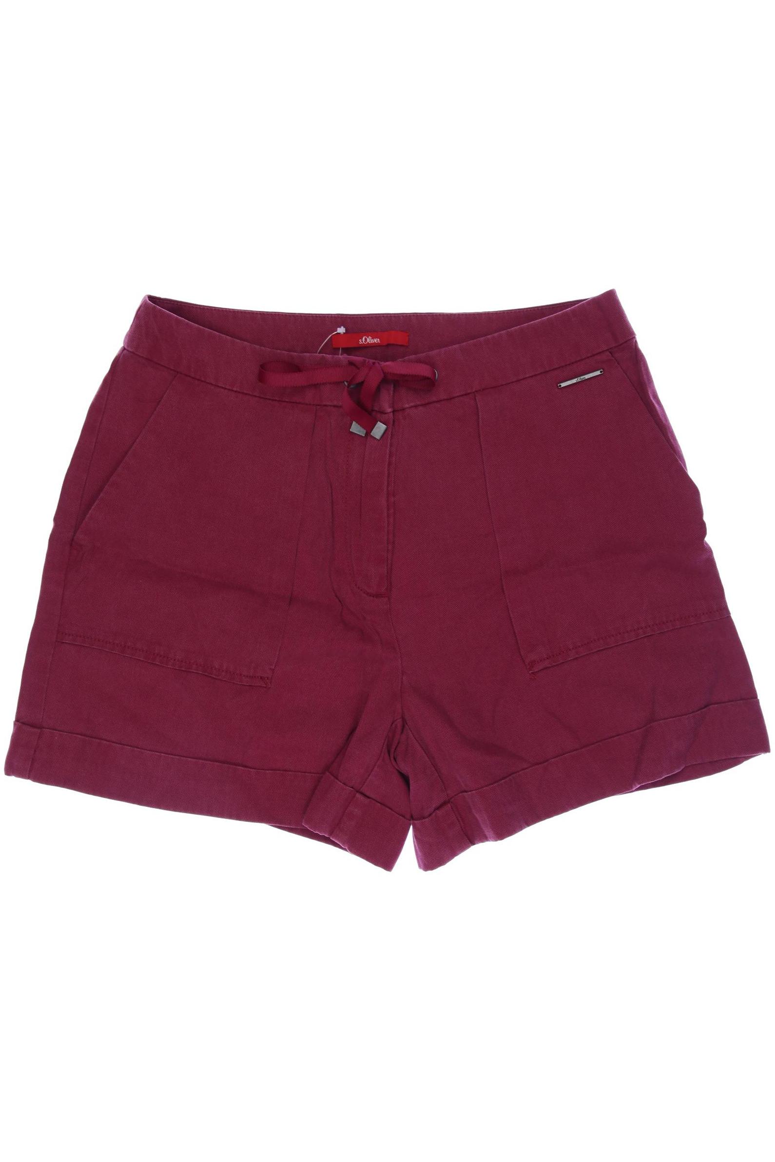 

s.Oliver Damen Shorts, bordeaux, Gr. 36