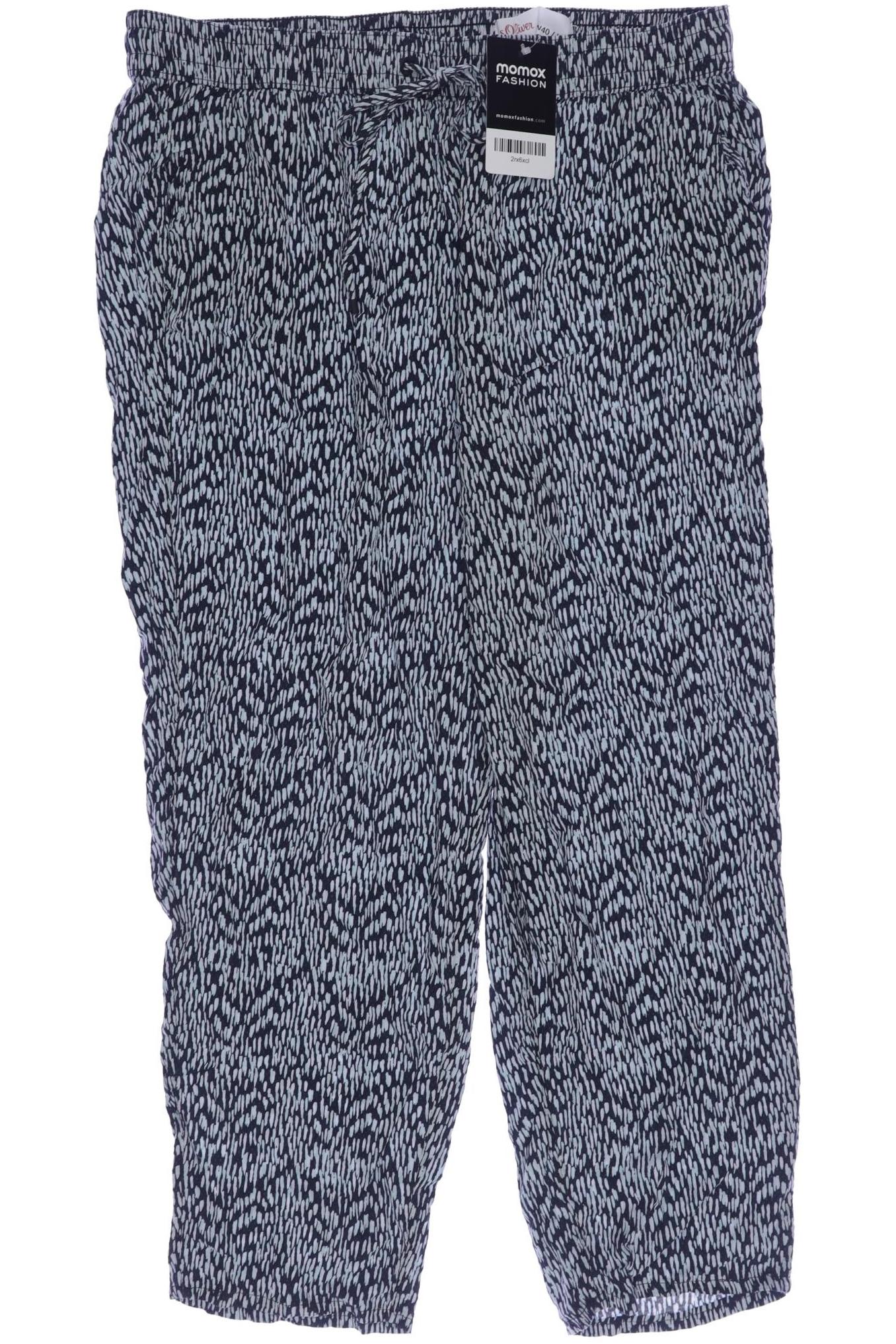 

s.Oliver Damen Stoffhose, marineblau, Gr. 40