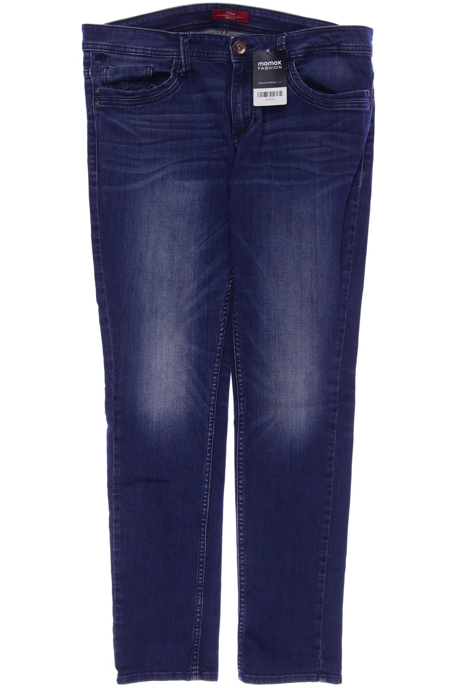 

s.Oliver Damen Jeans, blau