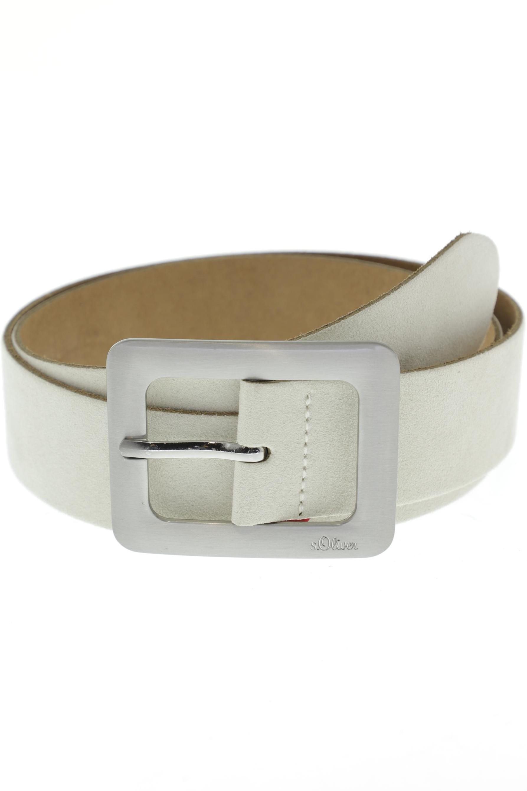 

s.Oliver Damen Gürtel, beige, Gr. 90