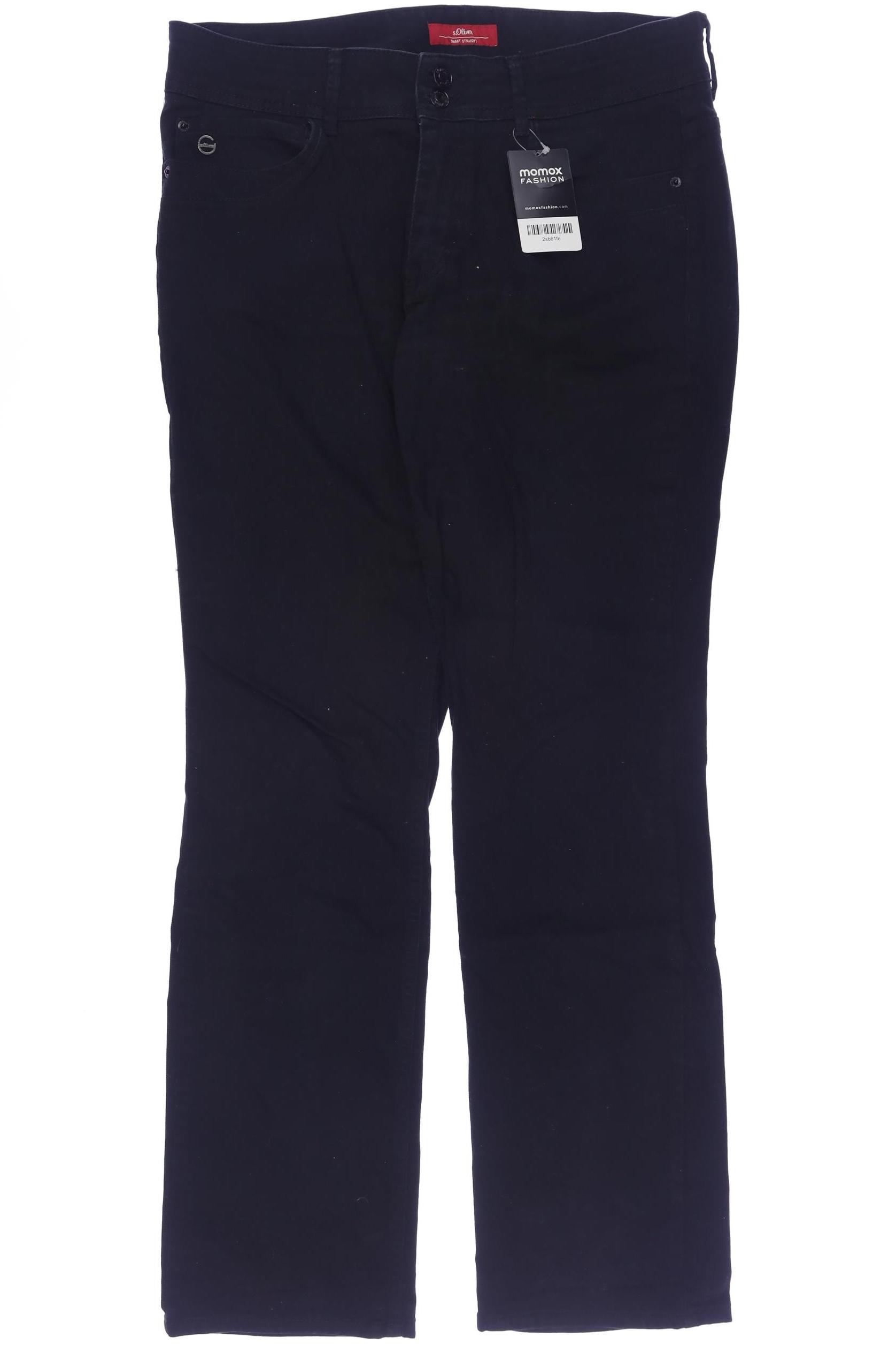 

s.Oliver Damen Jeans, schwarz, Gr. 42