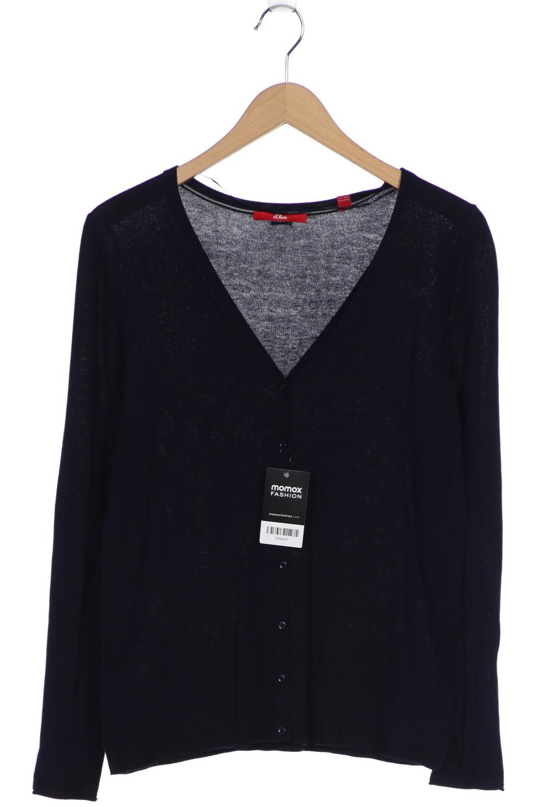 

s.Oliver Damen Strickjacke, marineblau, Gr. 42