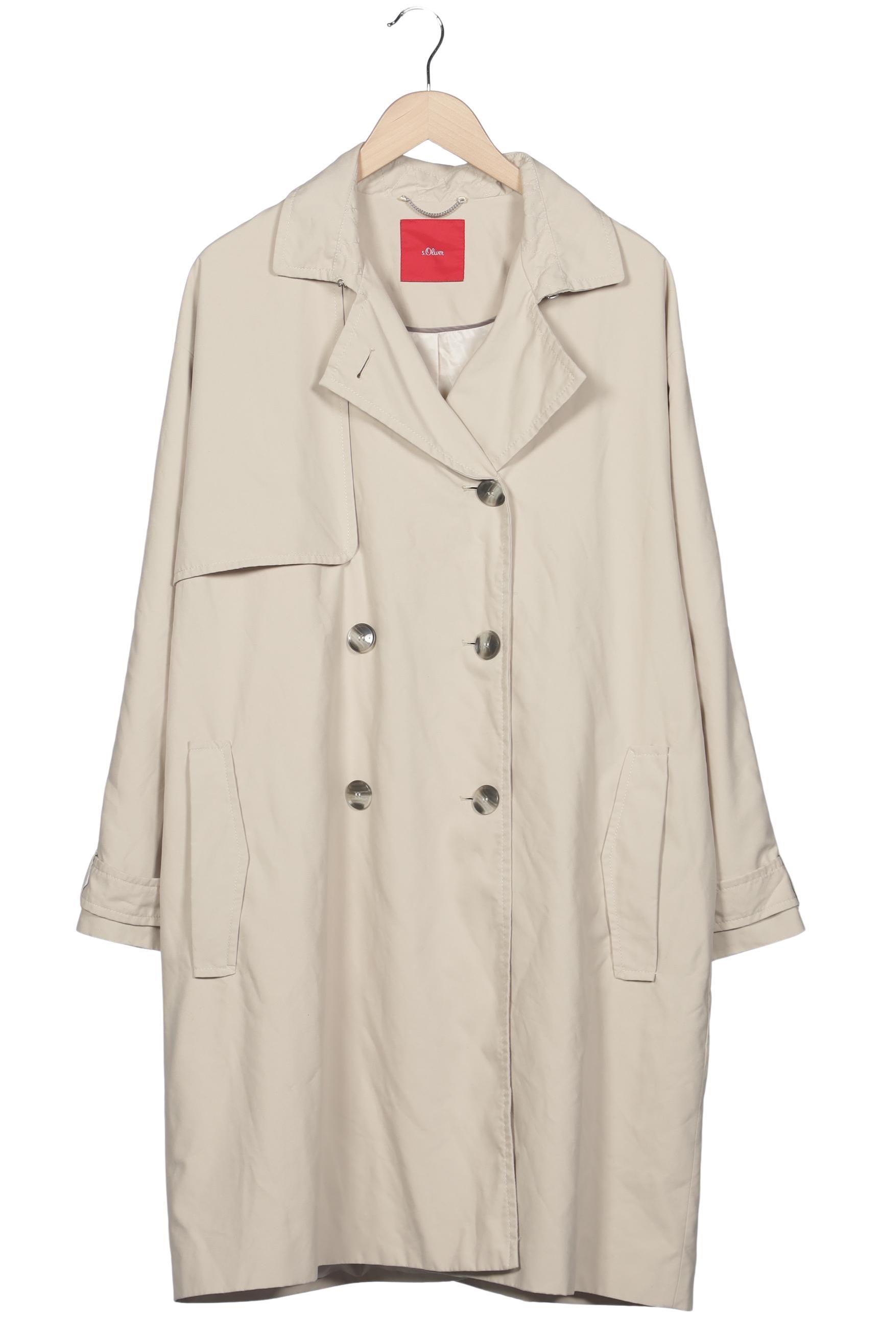 

s.Oliver Damen Mantel, beige, Gr. 46