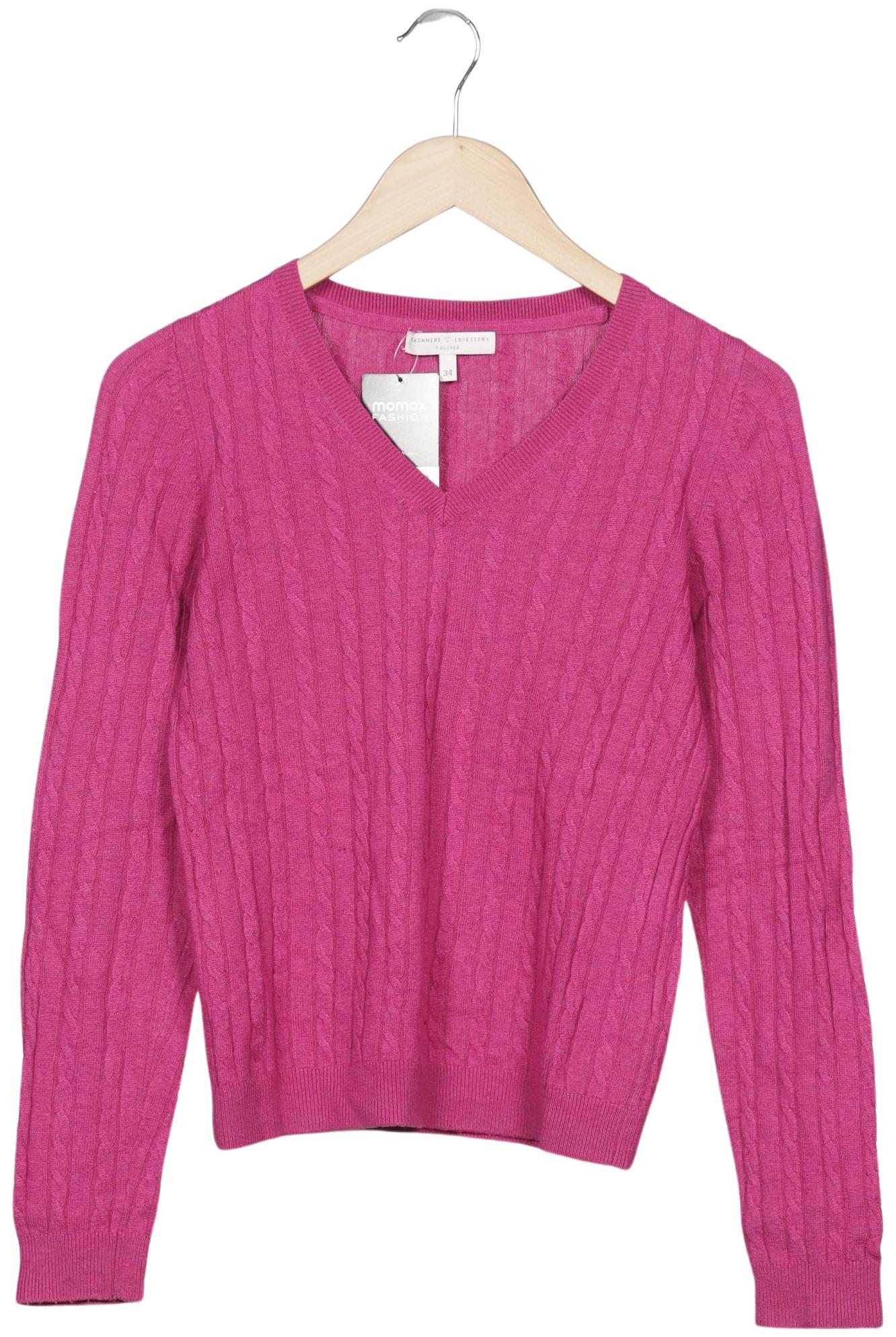

s.Oliver Damen Pullover, pink, Gr. 34