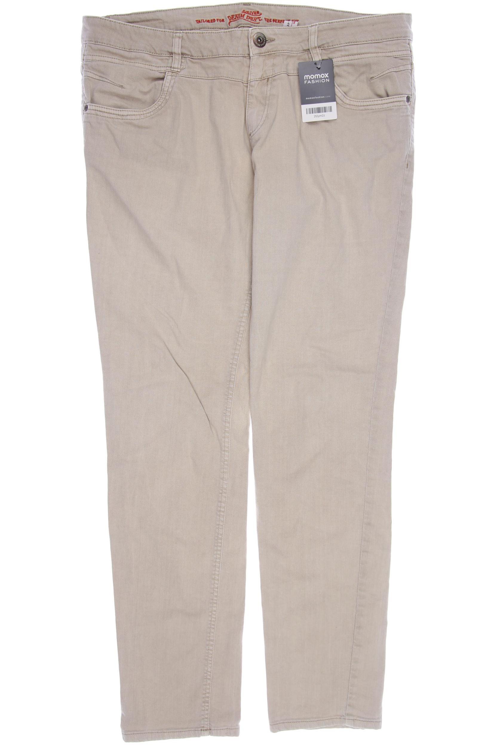 

s.Oliver Damen Jeans, beige