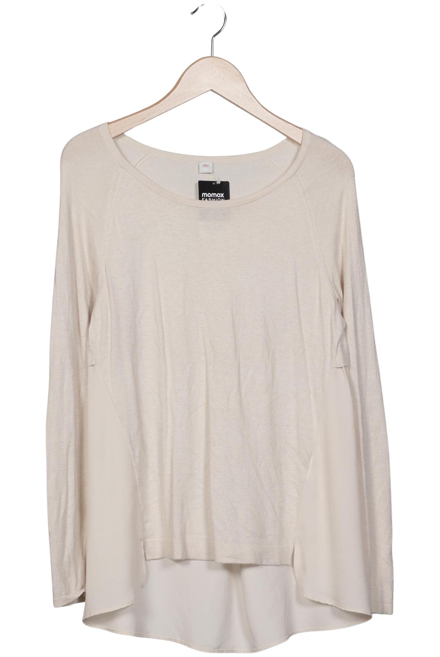 

s.Oliver Damen Pullover, beige, Gr. 38