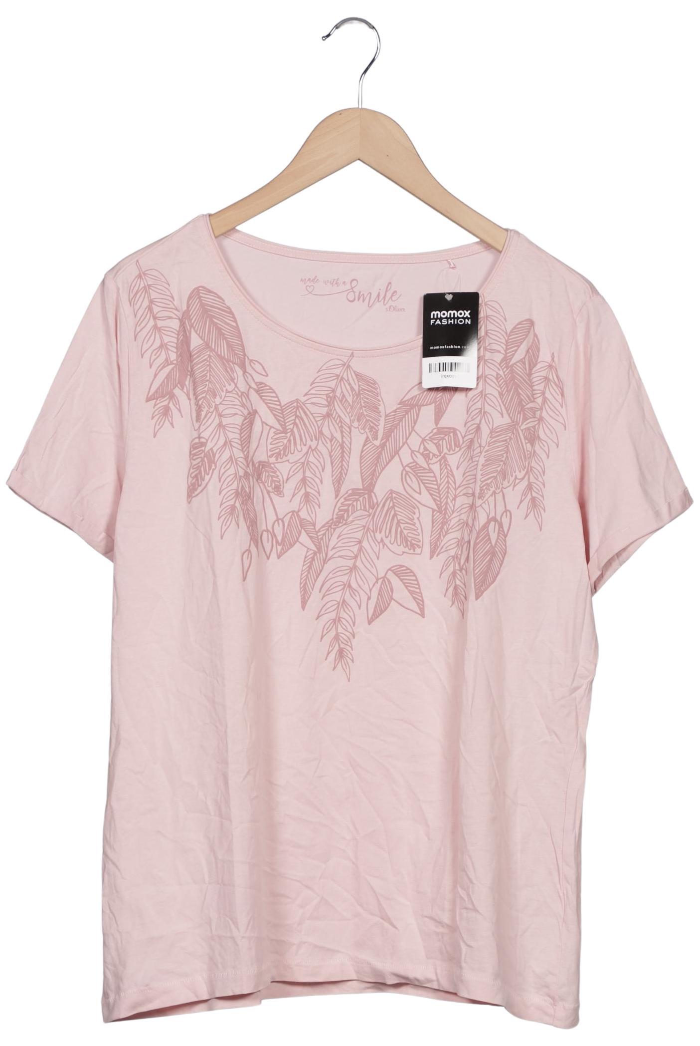 

s.Oliver Damen T-Shirt, pink, Gr. 44