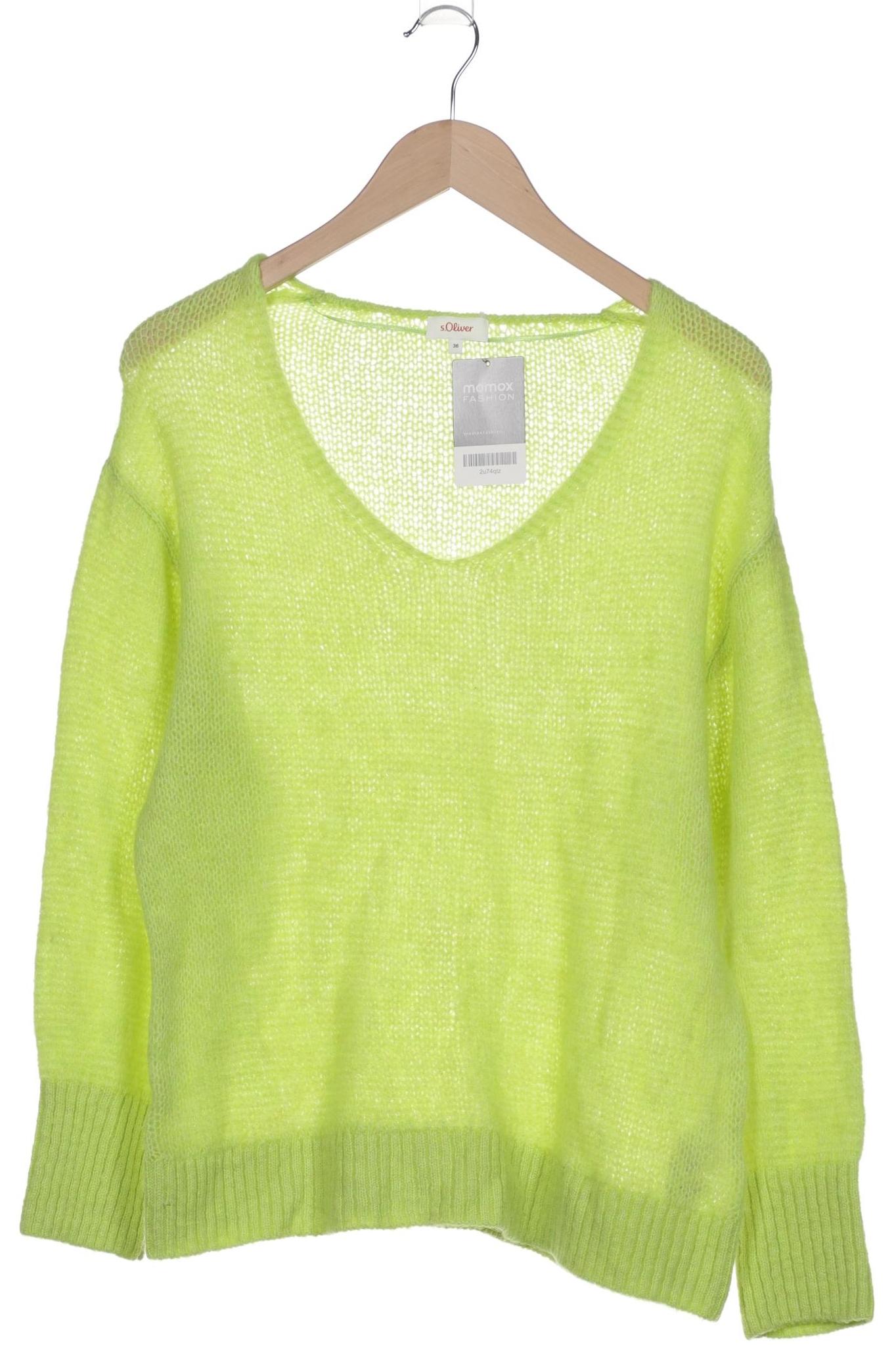 

s.Oliver Damen Pullover, grün, Gr. 36