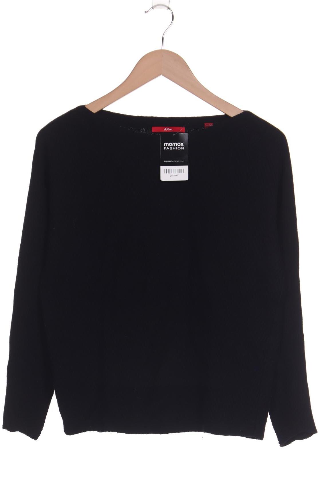 

s.Oliver Damen Pullover, schwarz, Gr. 36