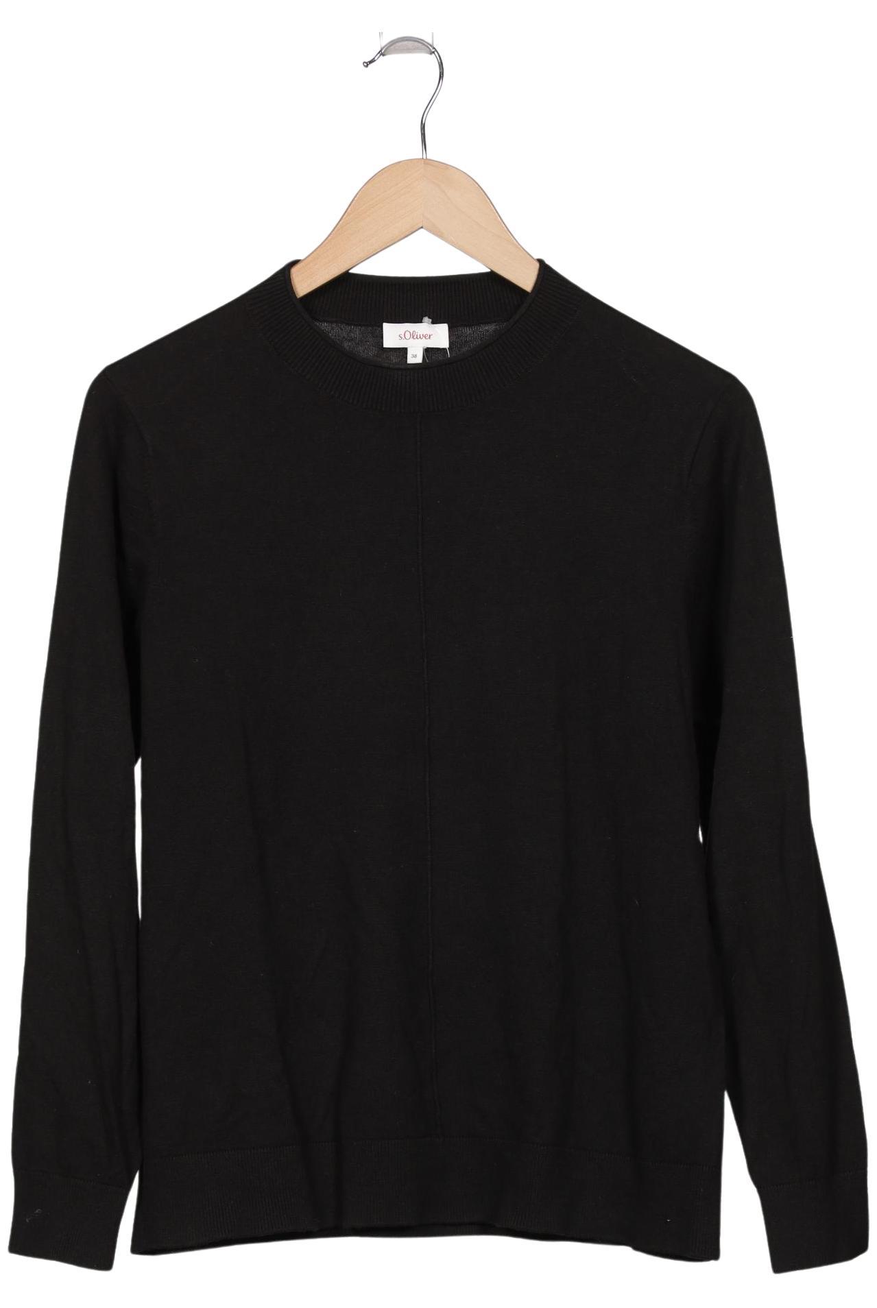 

s.Oliver Damen Pullover, schwarz, Gr. 38