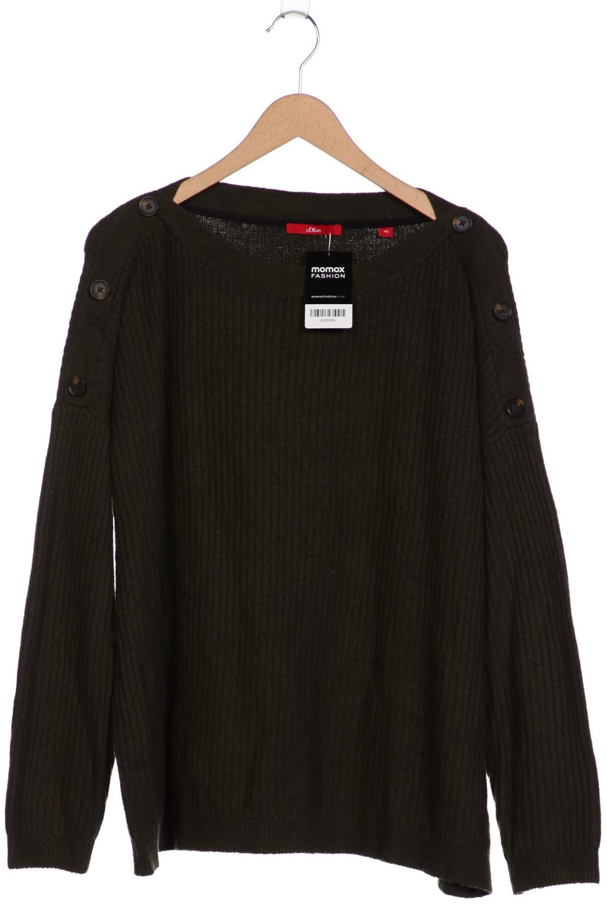 

s.Oliver Damen Pullover, grün, Gr. 46