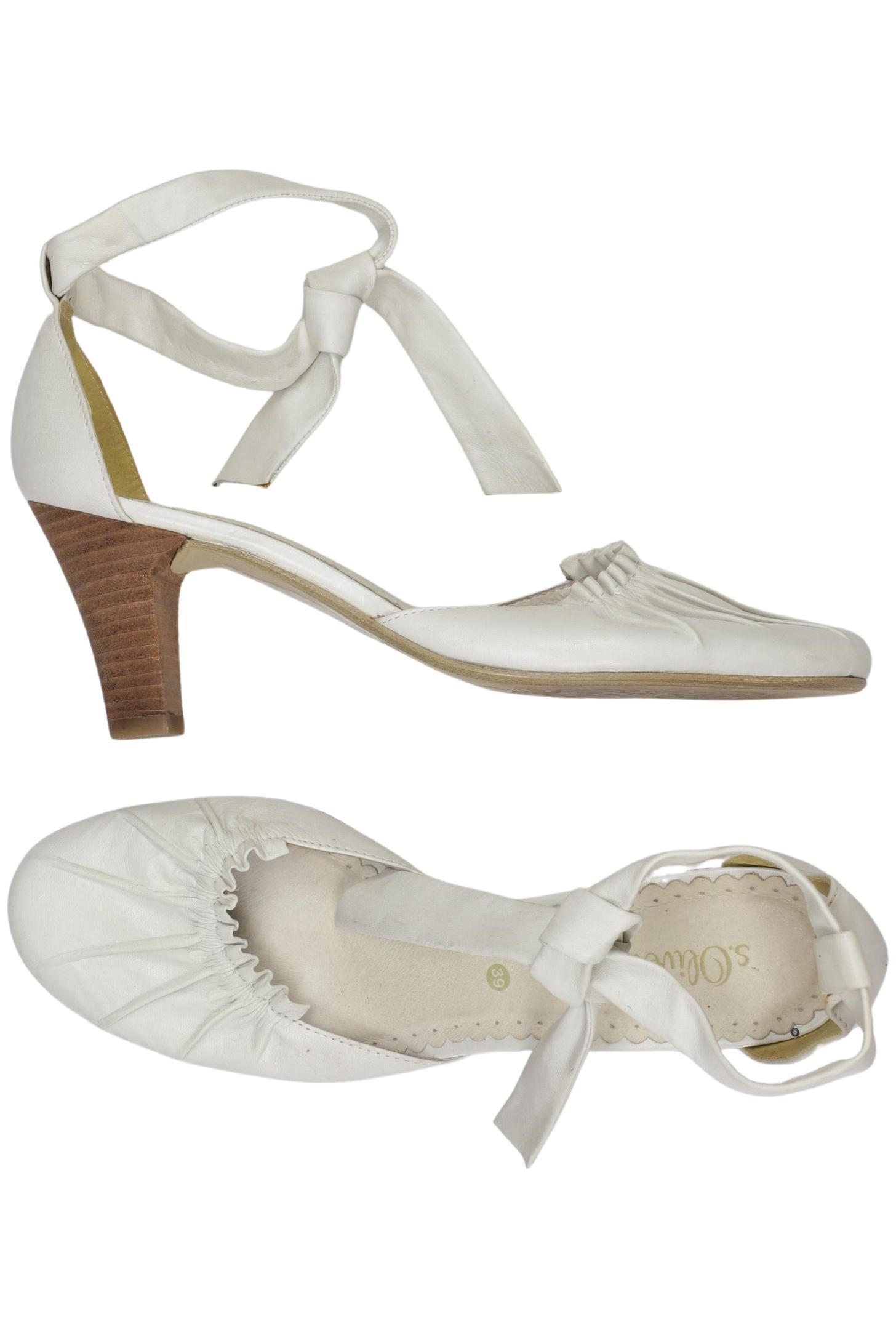 

s.Oliver Damen Sandale, weiß, Gr. 39