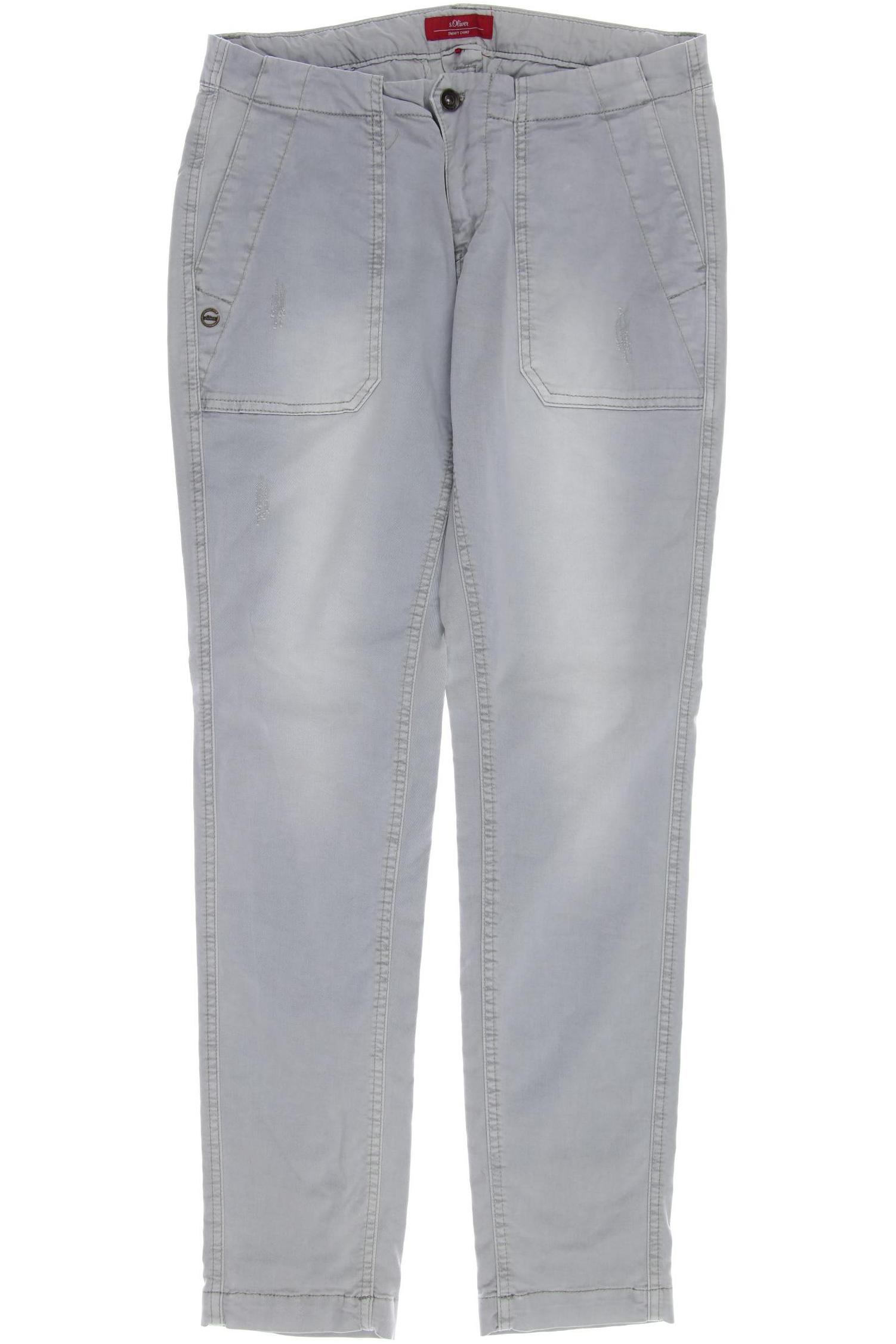 

s.Oliver Damen Jeans, grau