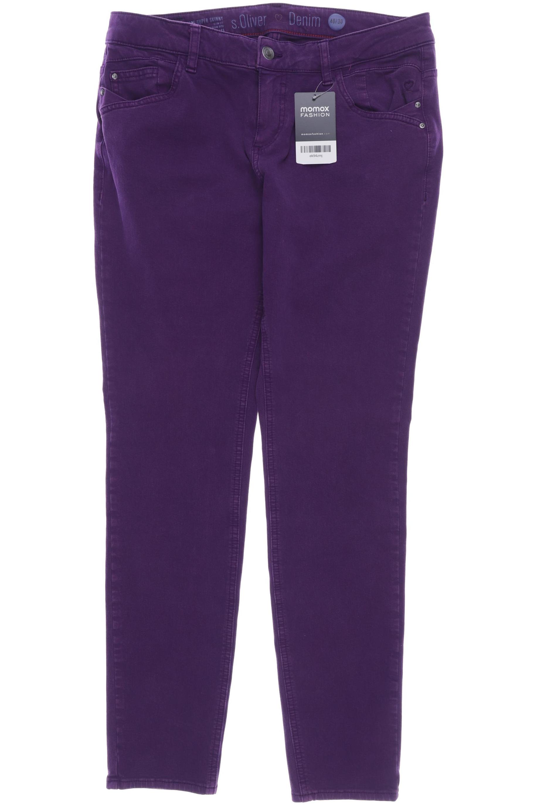 

s.Oliver Damen Jeans, flieder, Gr. 40
