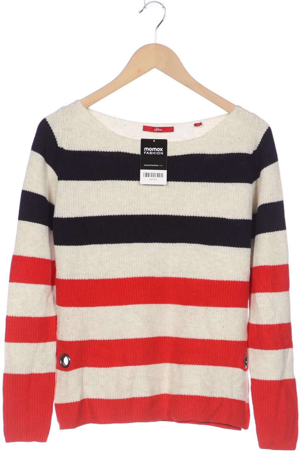 

s.Oliver Damen Pullover, cremeweiß