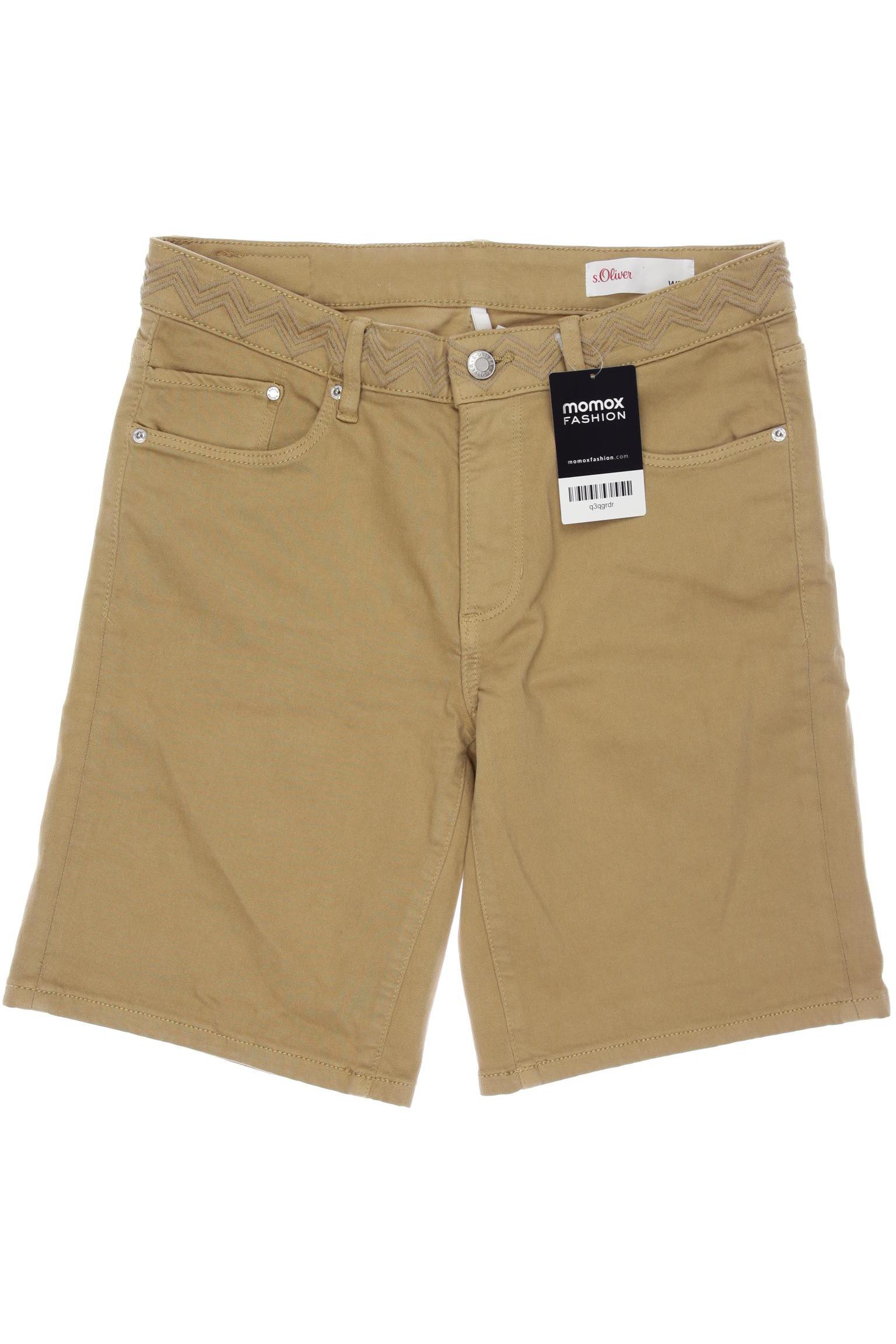 

s.Oliver Damen Shorts, beige, Gr. 36