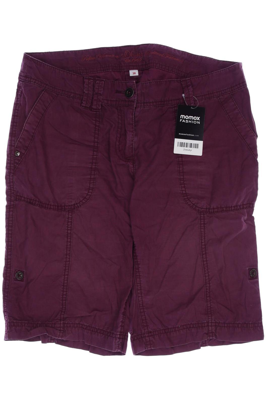 

s.Oliver Damen Shorts, bordeaux, Gr. 38