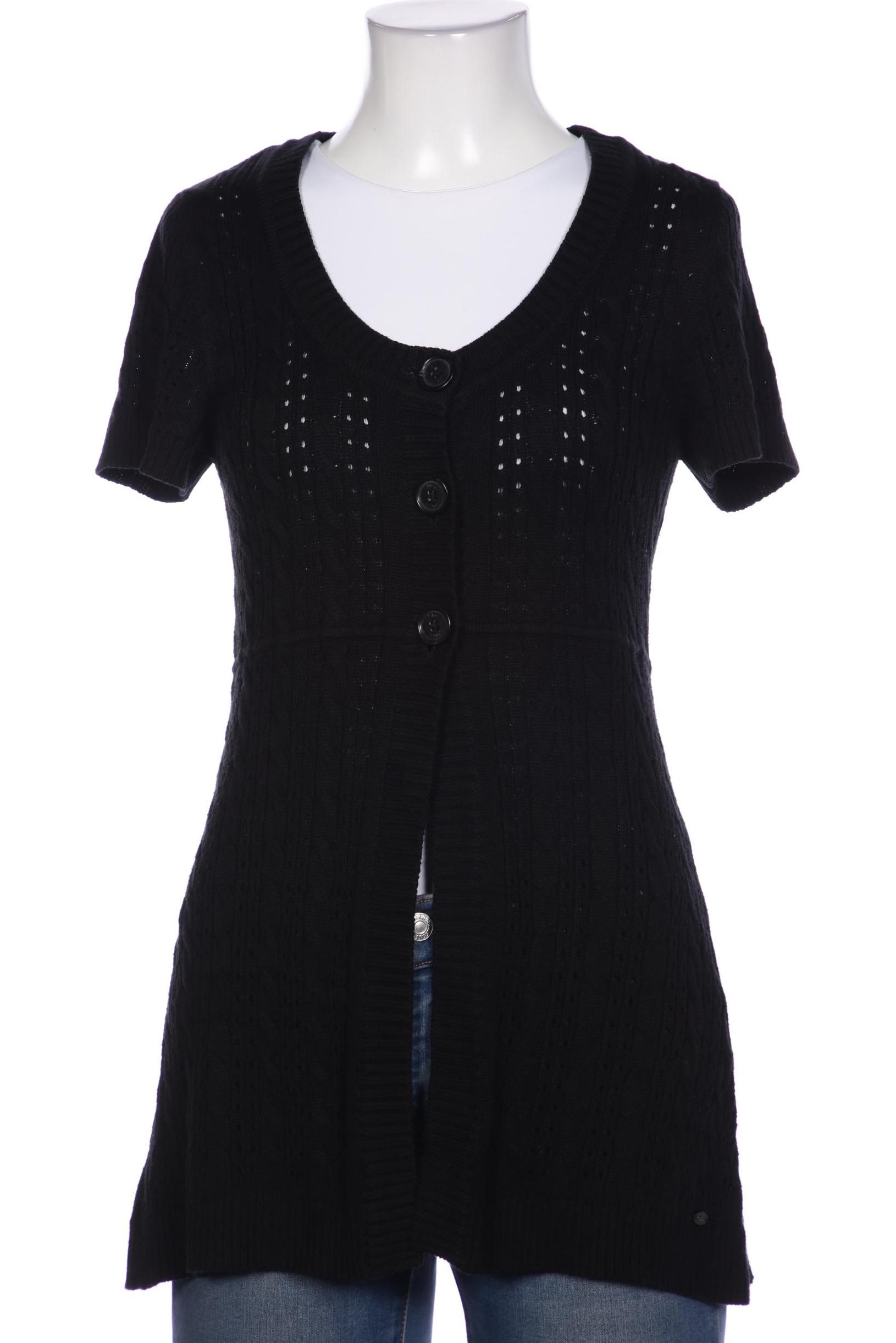 

s.Oliver Damen Strickjacke, schwarz, Gr. 36