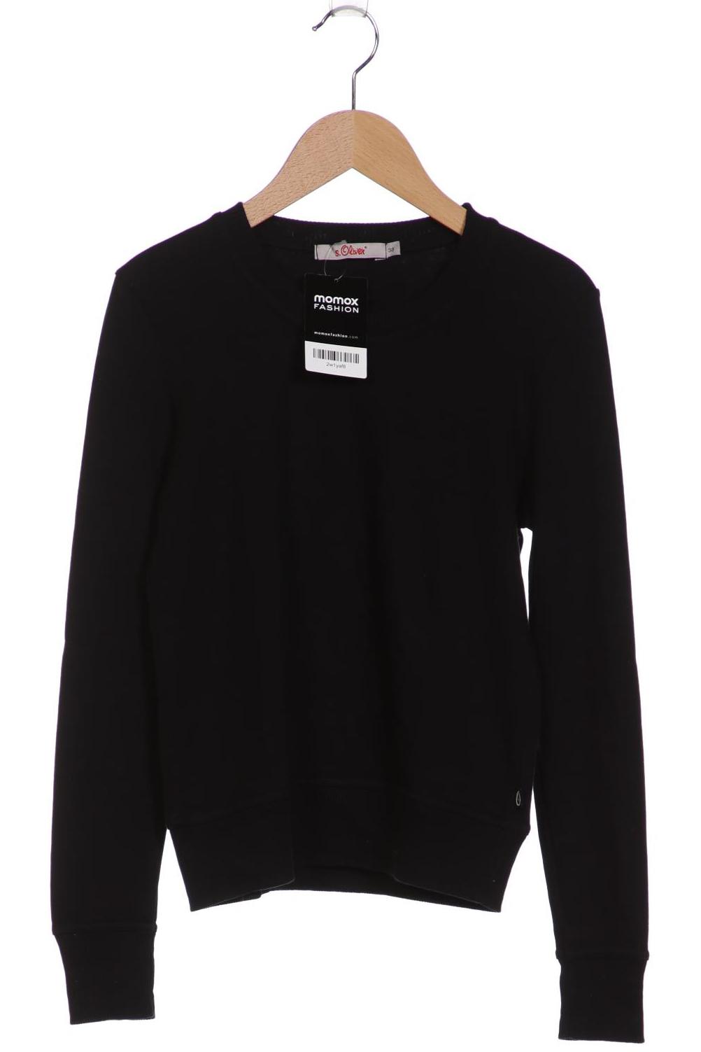 

s.Oliver Damen Sweatshirt, schwarz, Gr. 38
