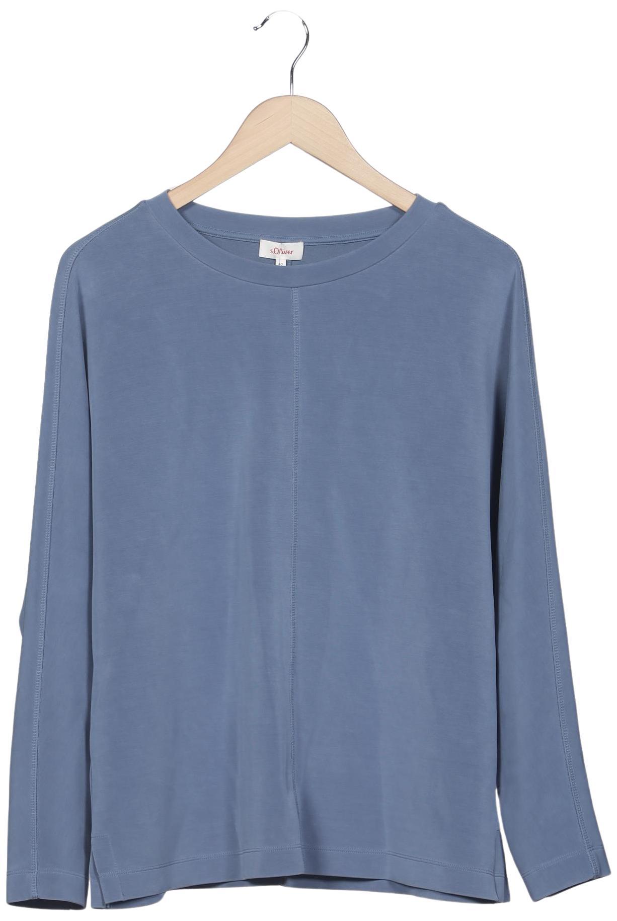 

s.Oliver Damen Sweatshirt, blau, Gr. 40