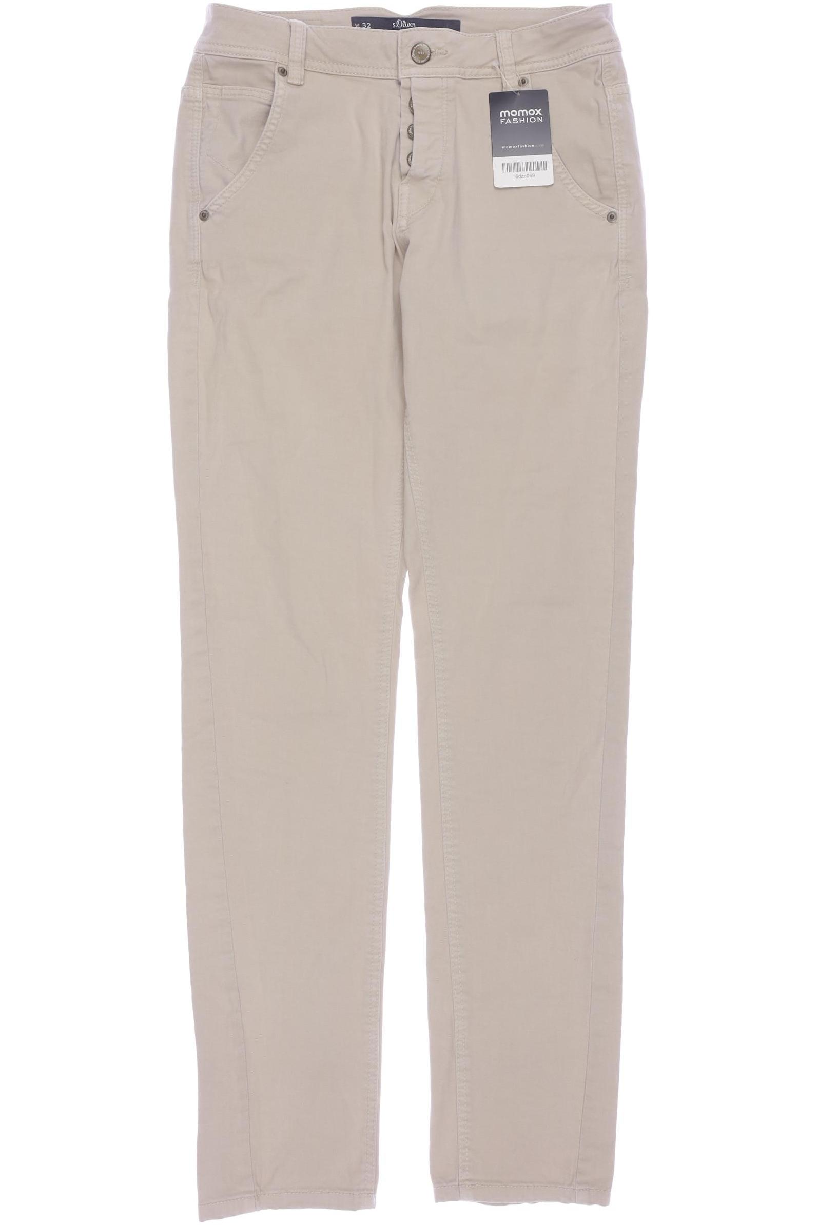 

s.Oliver Damen Jeans, beige, Gr. 32