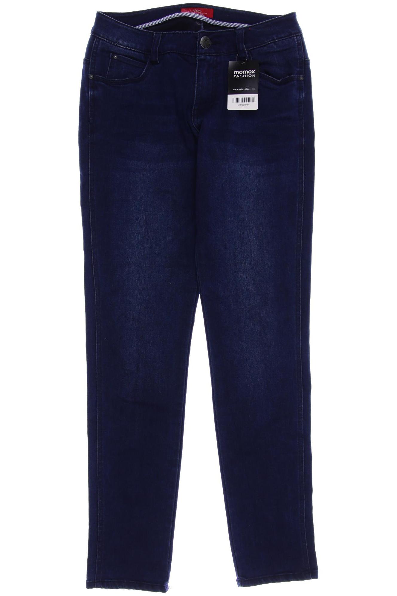 

s.Oliver Damen Jeans, blau