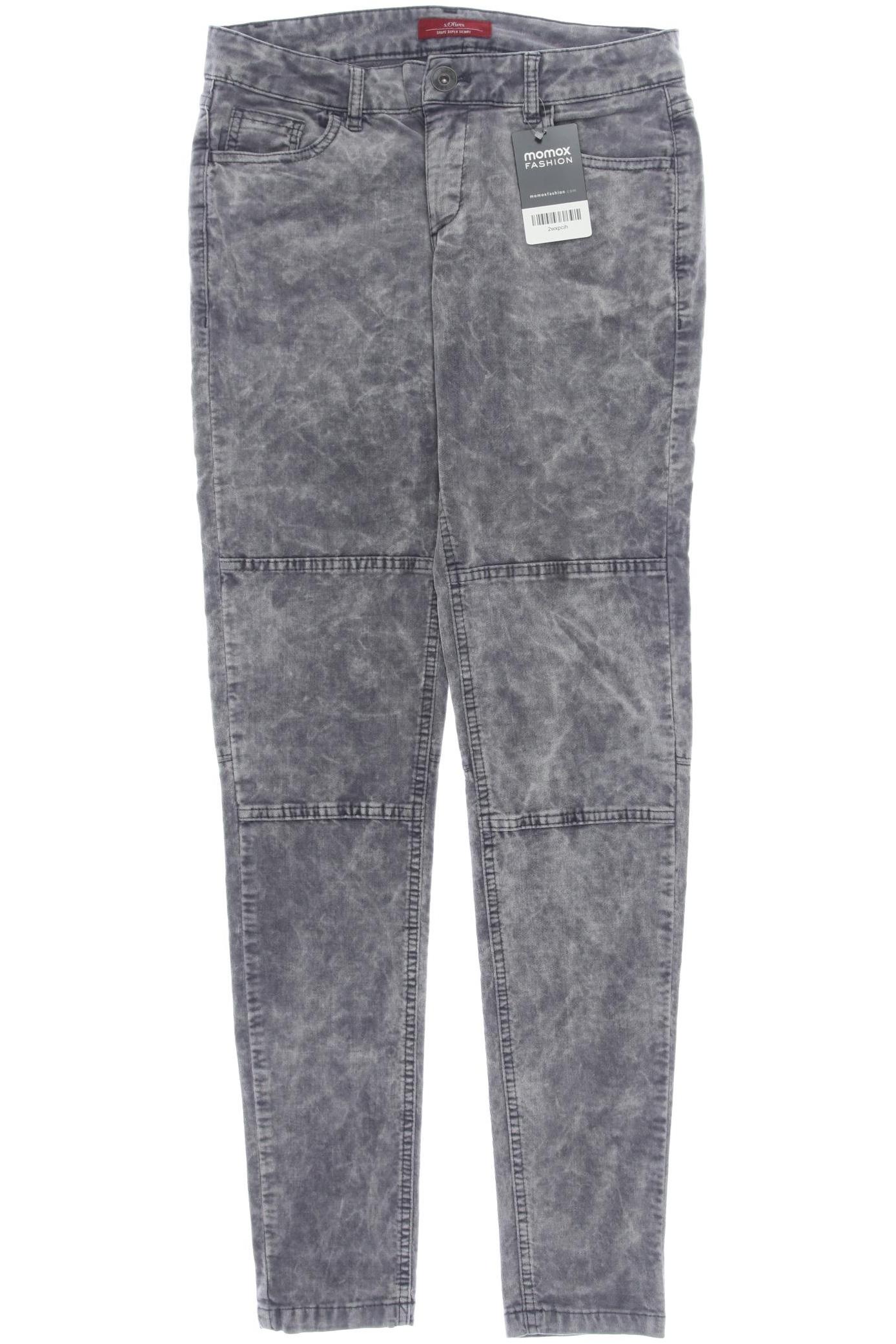 

s.Oliver Damen Stoffhose, grau, Gr. 28