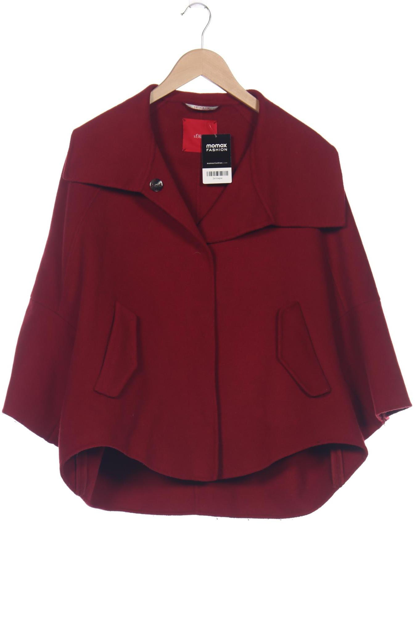 

s.Oliver Damen Jacke, bordeaux, Gr. 38