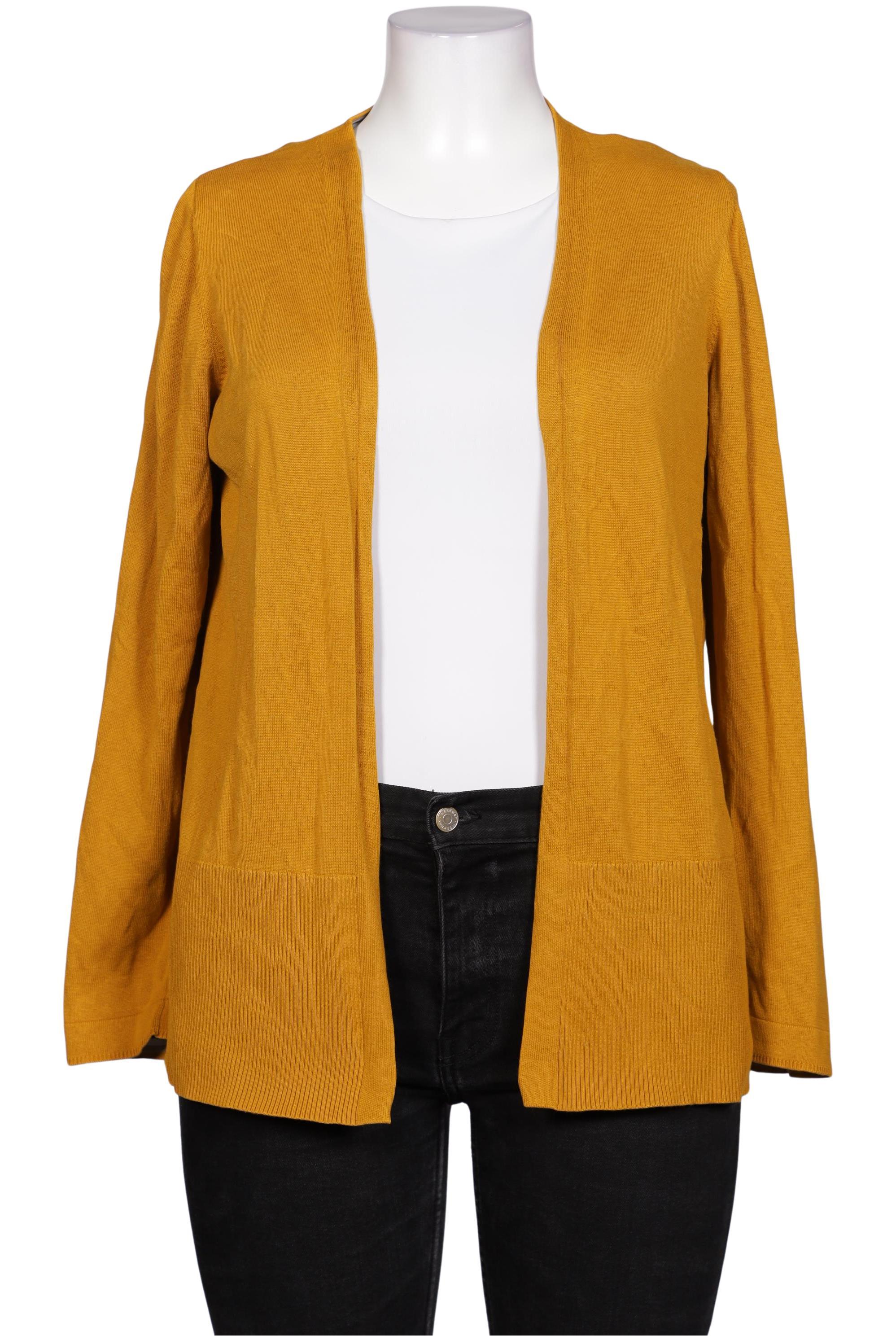 

s.Oliver Damen Strickjacke, gelb, Gr. 42